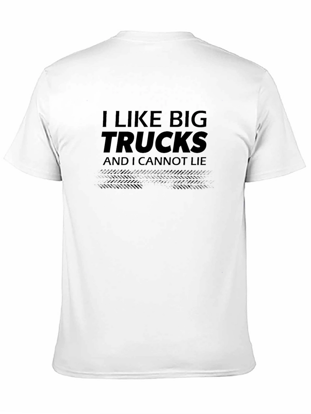 I Like Big Trucks Graphic Tee - Black