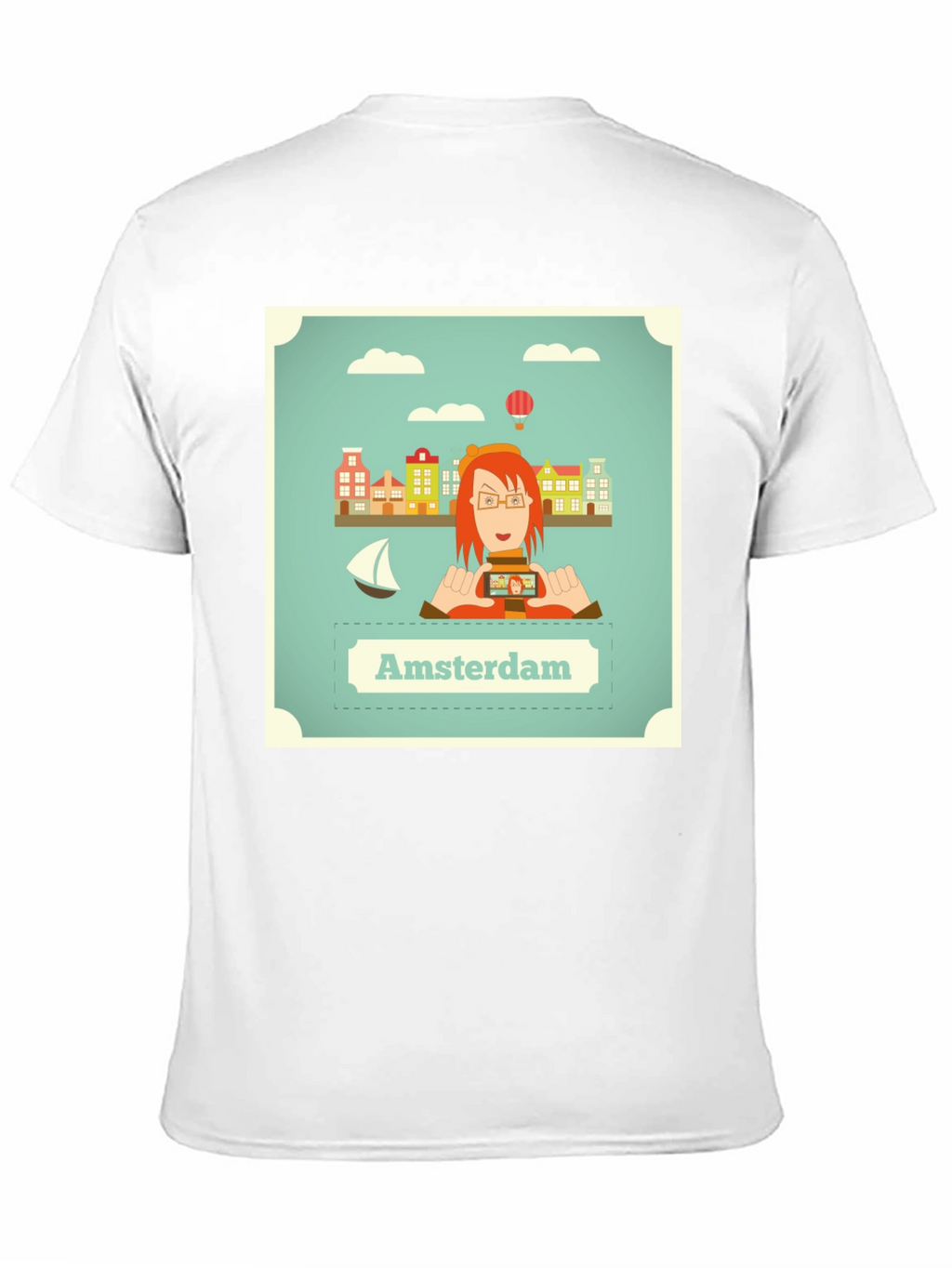 Amsterdam Tourist T-Shirt - Unique City Graphic Tee