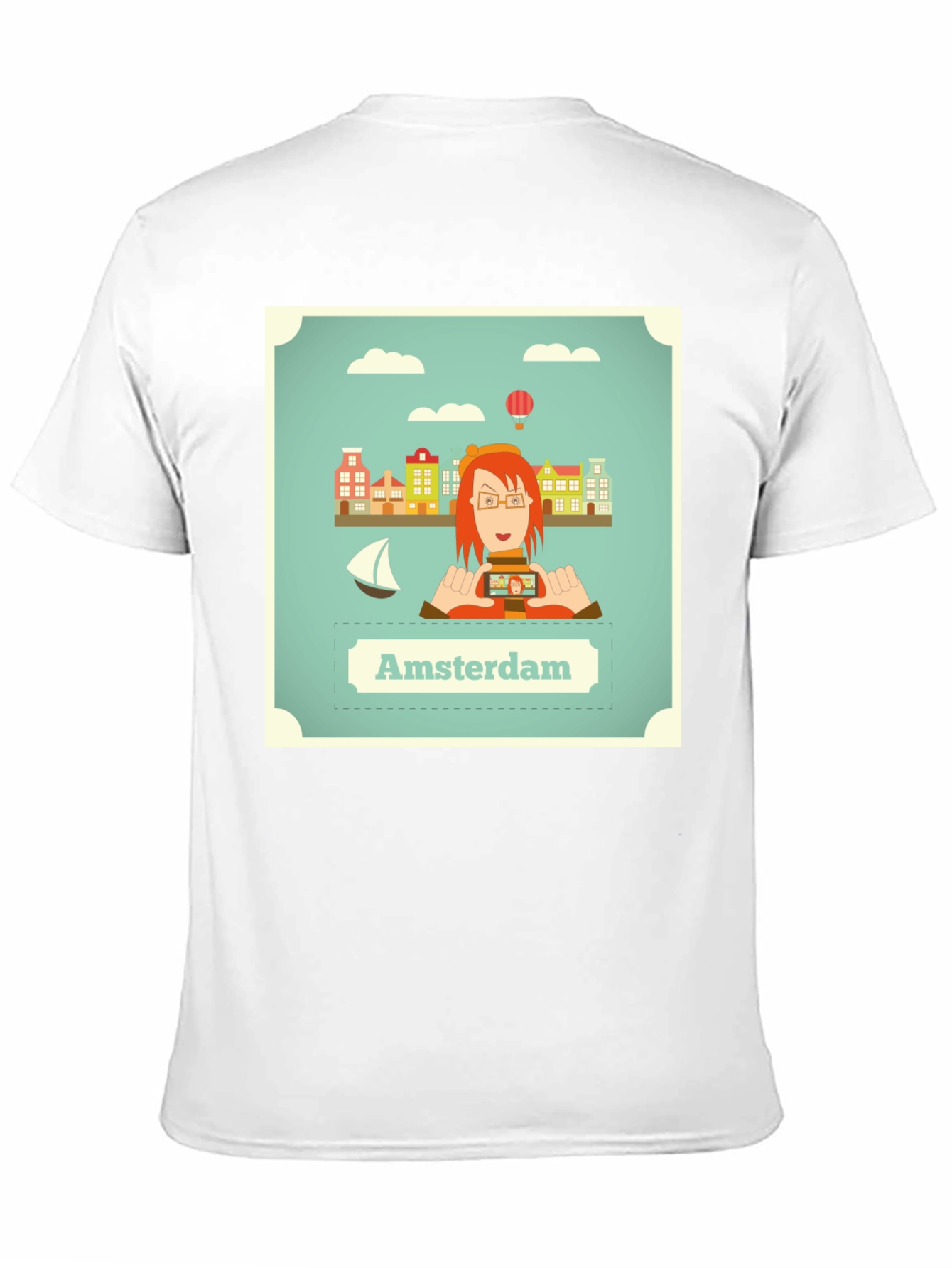 Amsterdam Tourist T-Shirt - Unique City Graphic Tee