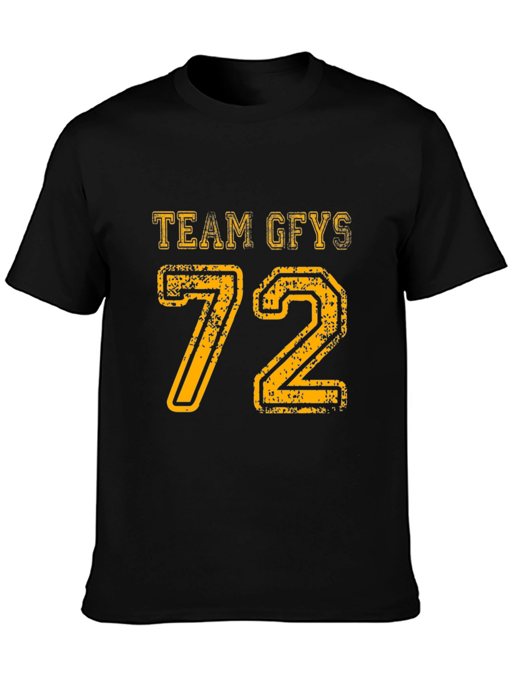 Team GFYS 72 Graphic Tee - Black