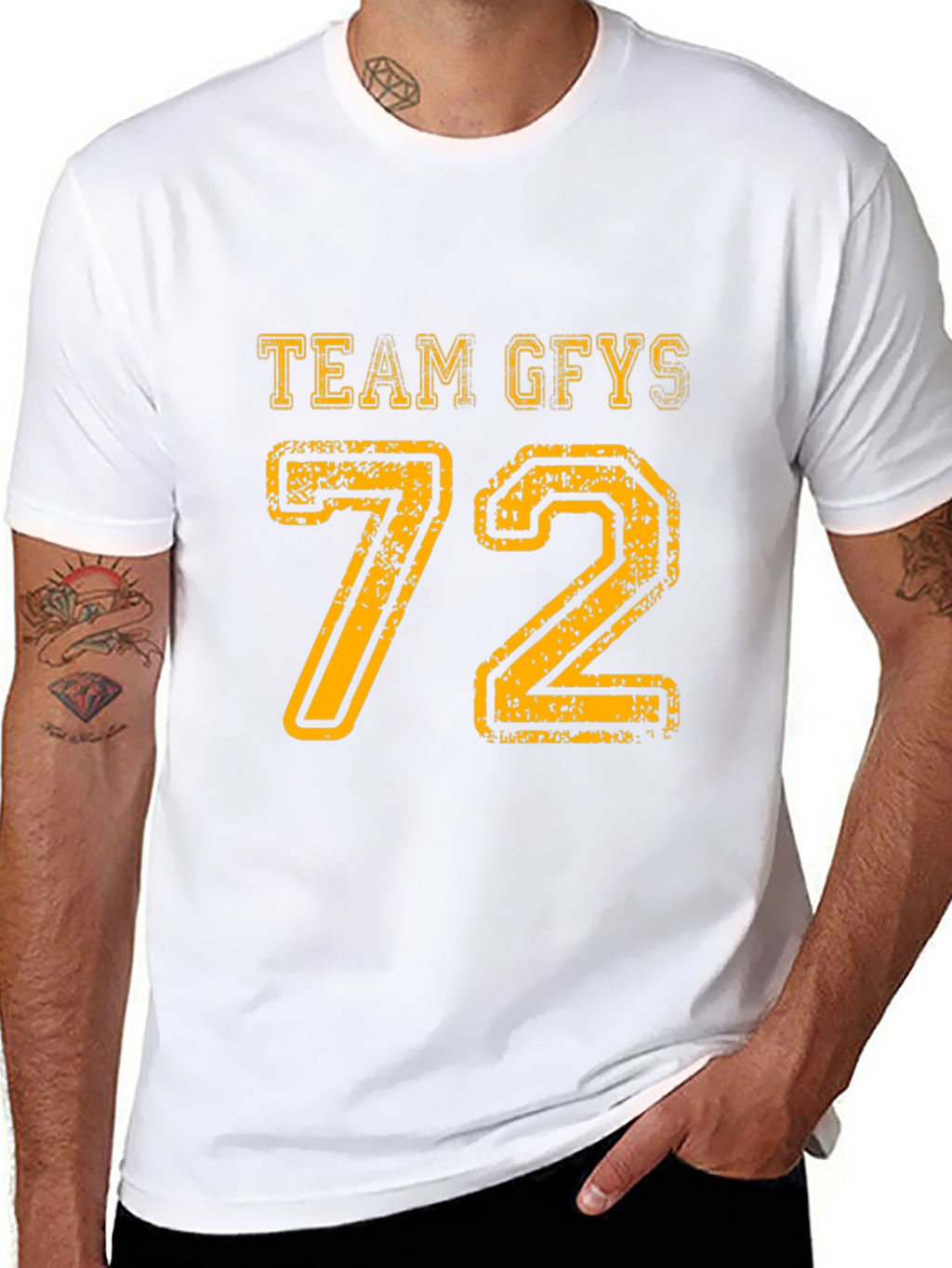 Team GFYS 72 Graphic Tee - Black