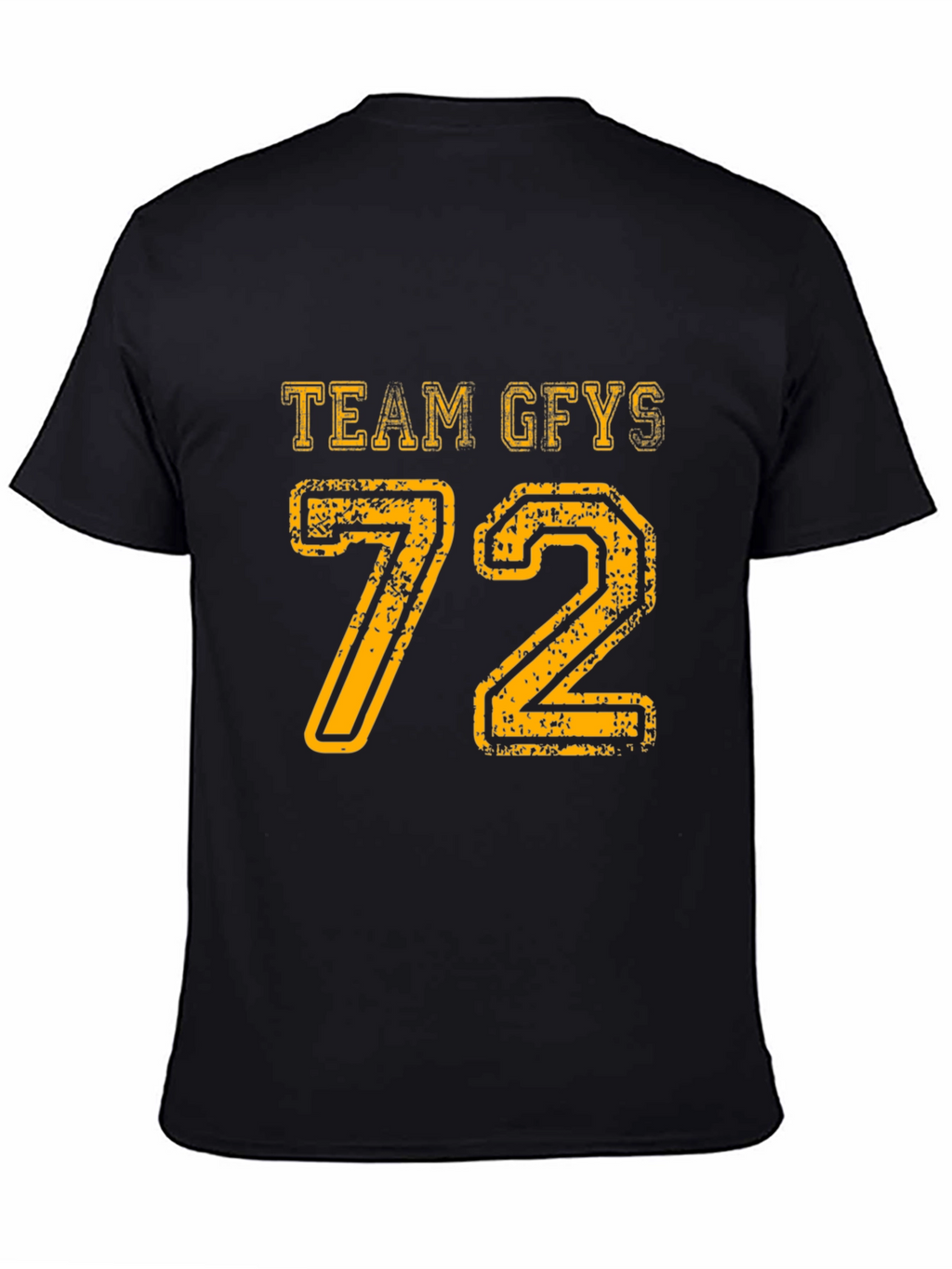 Team GFYS 72 Graphic Tee - Black