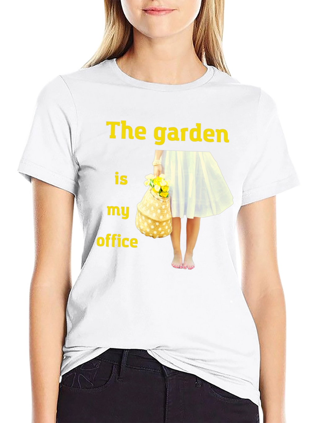 Garden Office T-Shirt Gardening Tee