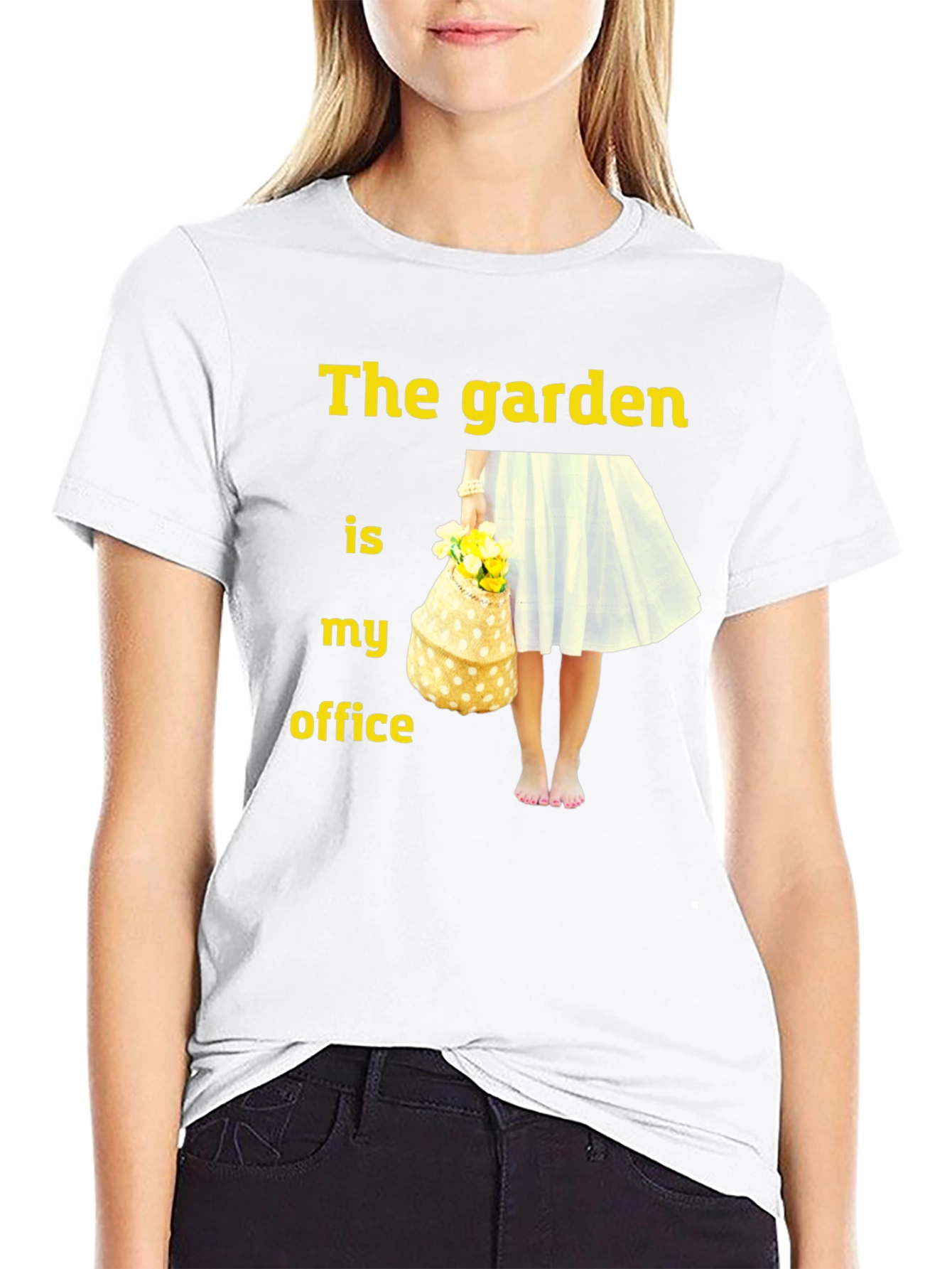 Garden Office T-Shirt Gardening Tee