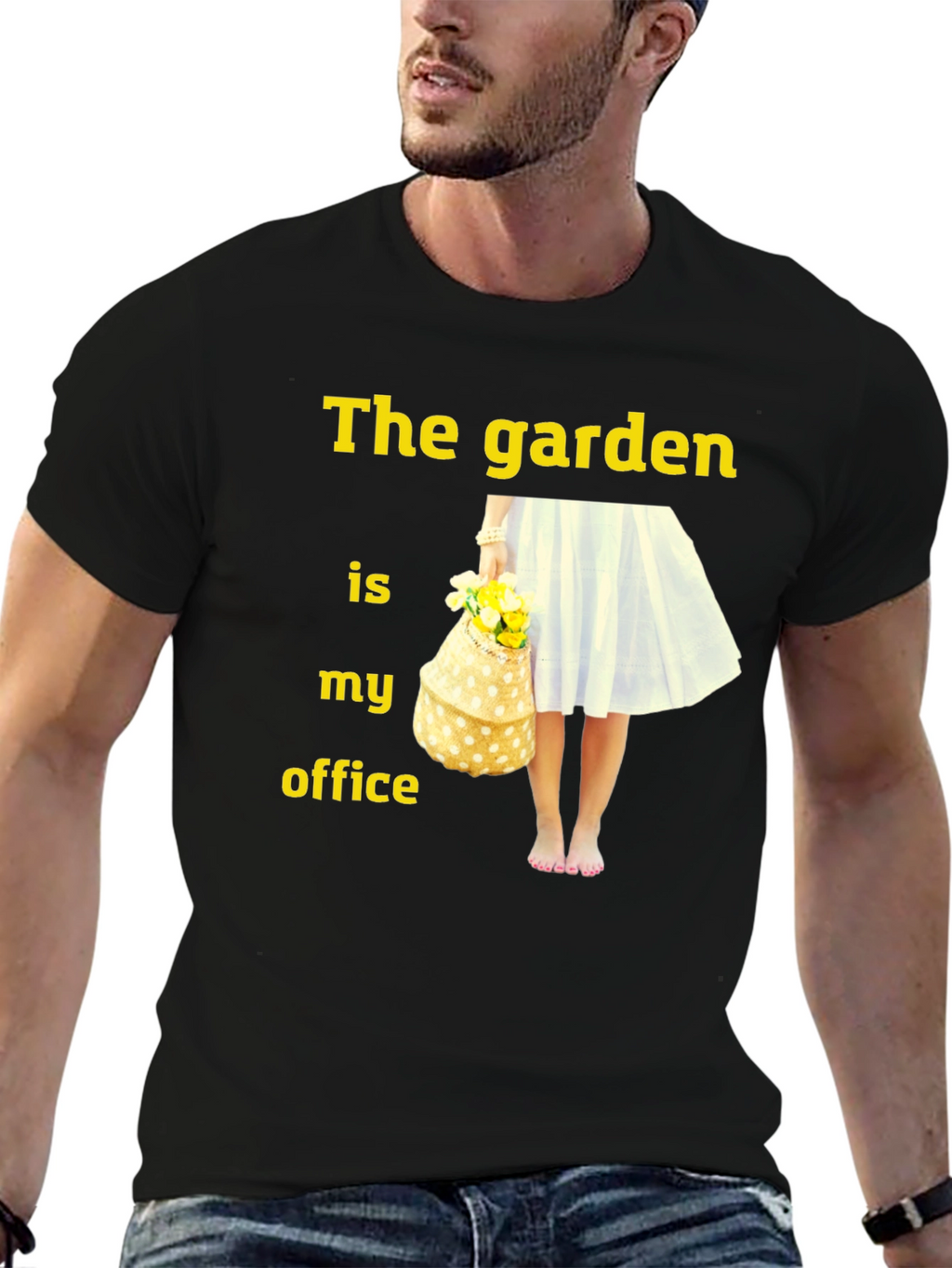 Garden Office T-Shirt Gardening Tee