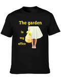 Garden Office T-Shirt Gardening Tee