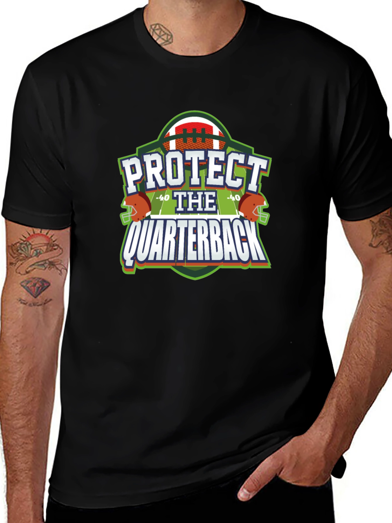 Protect the Quarterback Football T-Shirt