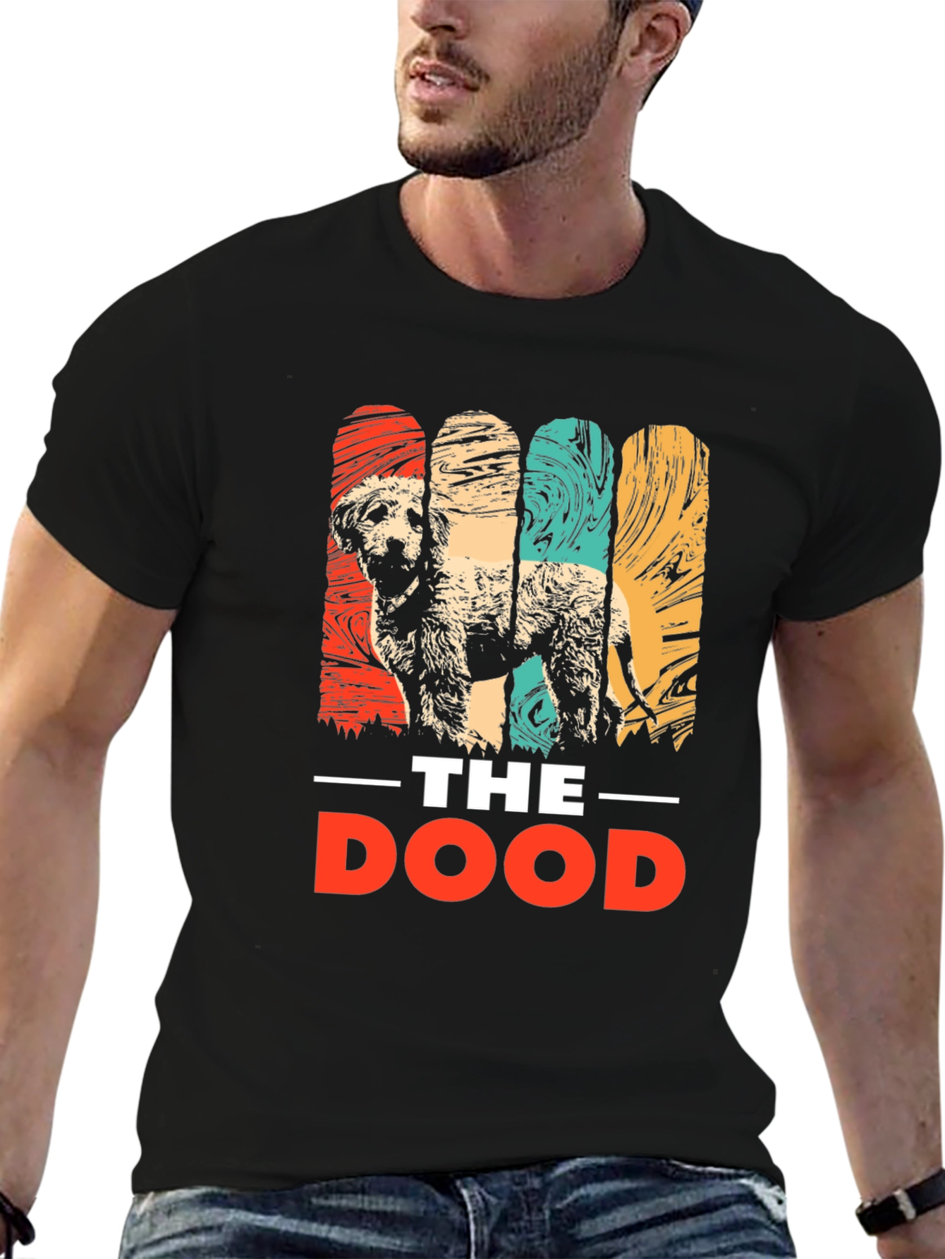 The Dood Dog Graphic T-Shirt - Retro Style