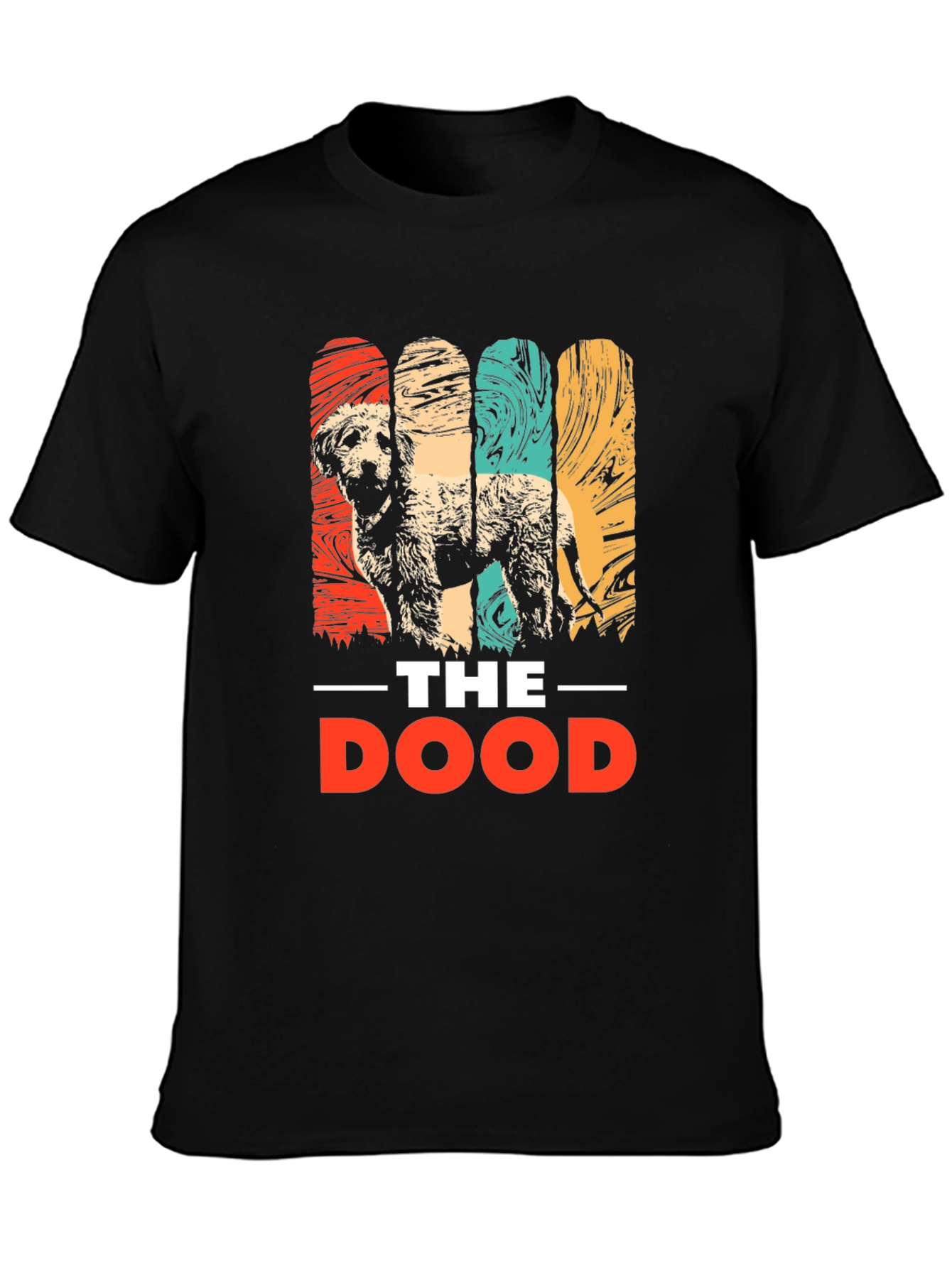 The Dood Dog Graphic T-Shirt - Retro Style