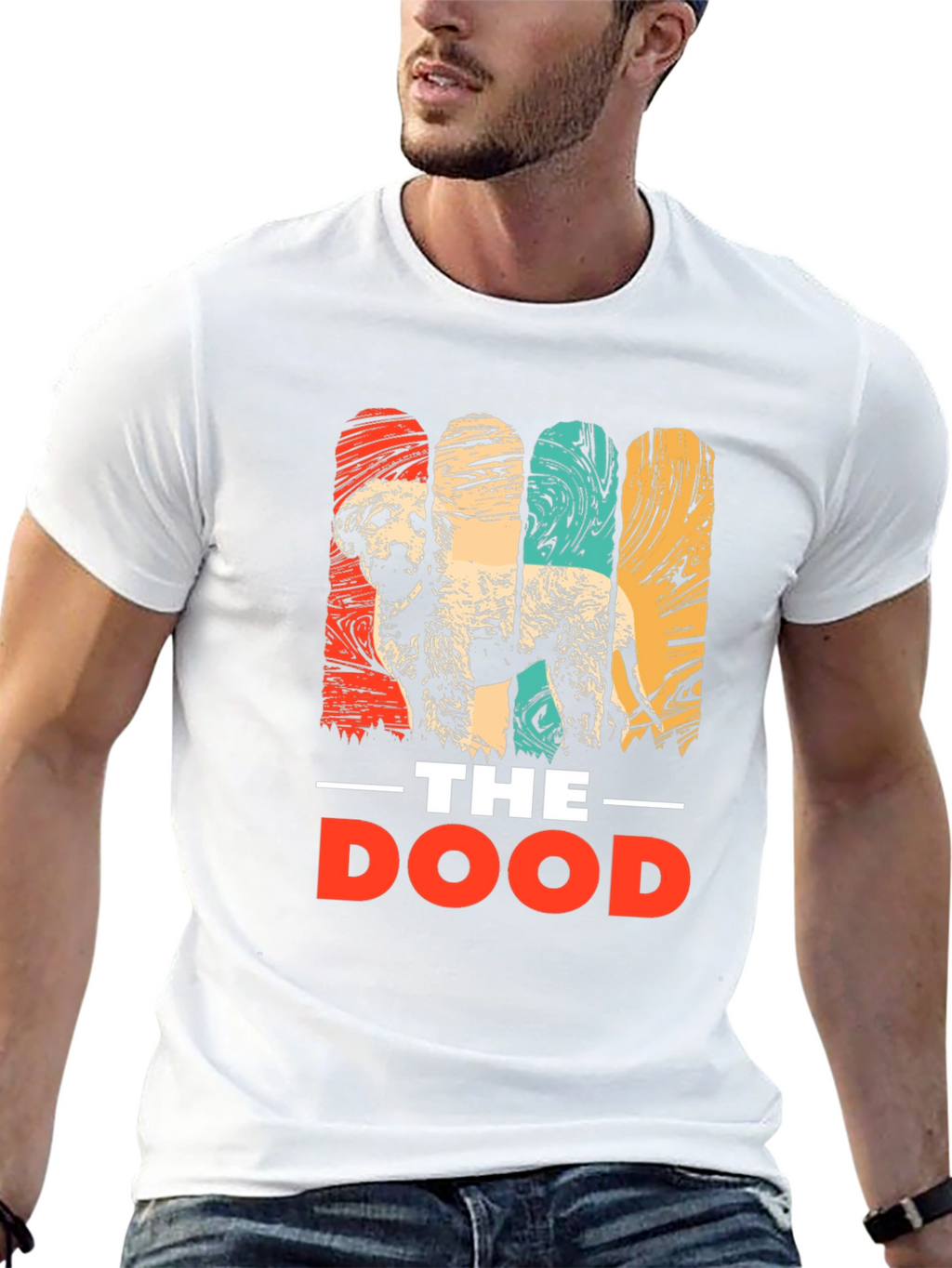 The Dood Dog Graphic T-Shirt - Retro Style