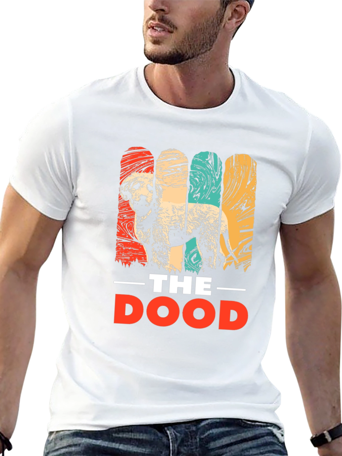 The Dood Dog Graphic T-Shirt - Retro Style