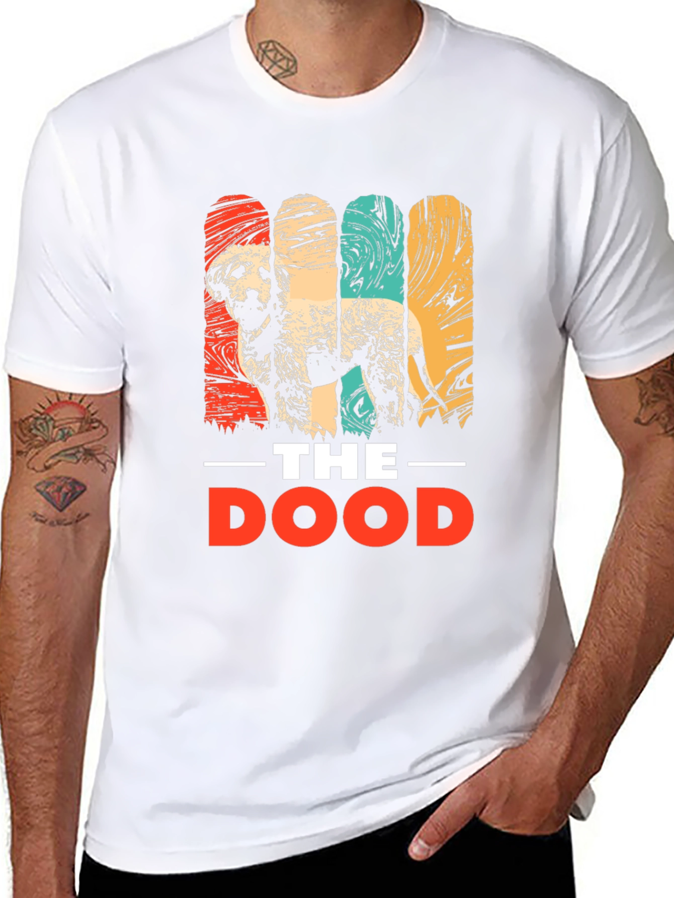 The Dood Dog Graphic T-Shirt - Retro Style