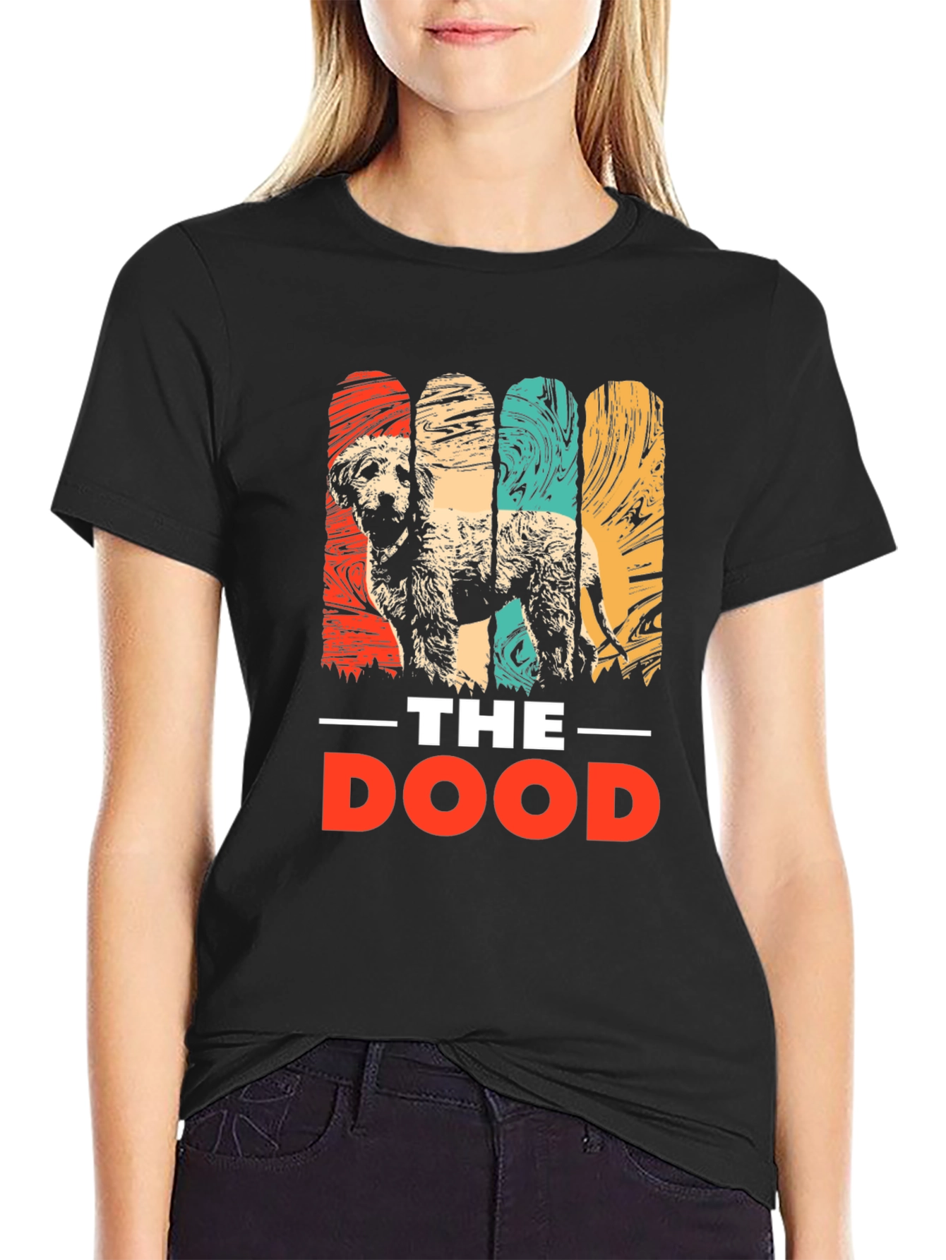 The Dood Dog Graphic T-Shirt - Retro Style