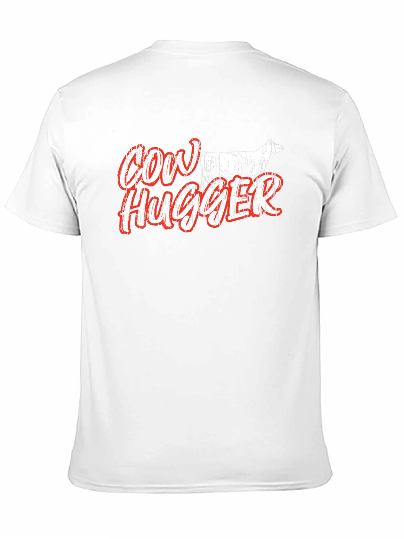 Cow Hugger Graphic T-Shirt - Black