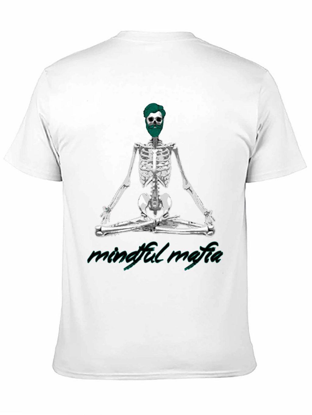 Mindful Mafia Skeleton Graphic Tee