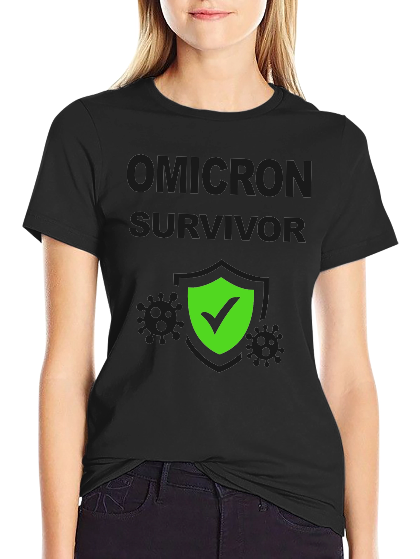 Omicron Survivor T-Shirt - Pandemic Humor Tee