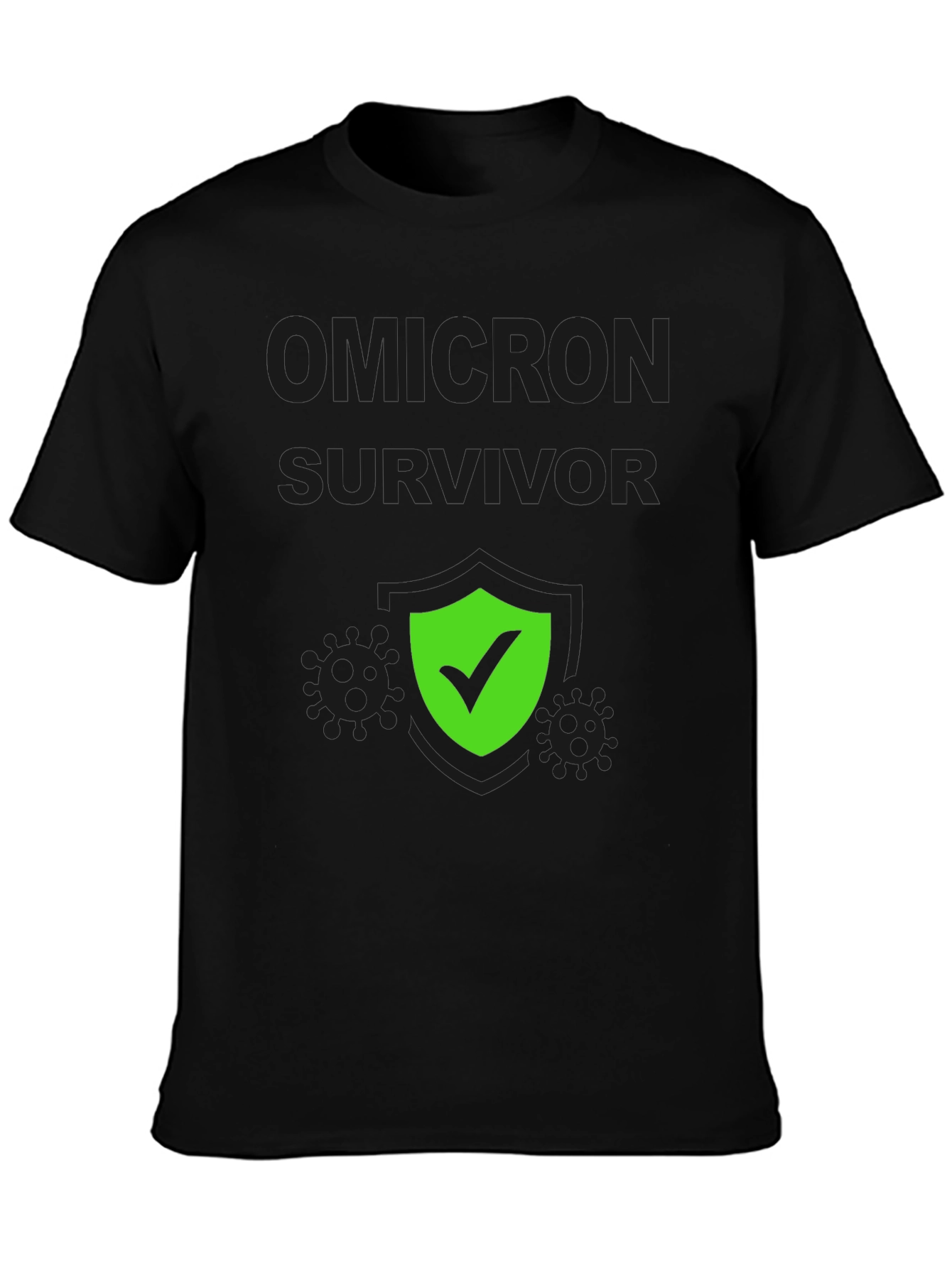 Omicron Survivor T-Shirt - Pandemic Humor Tee