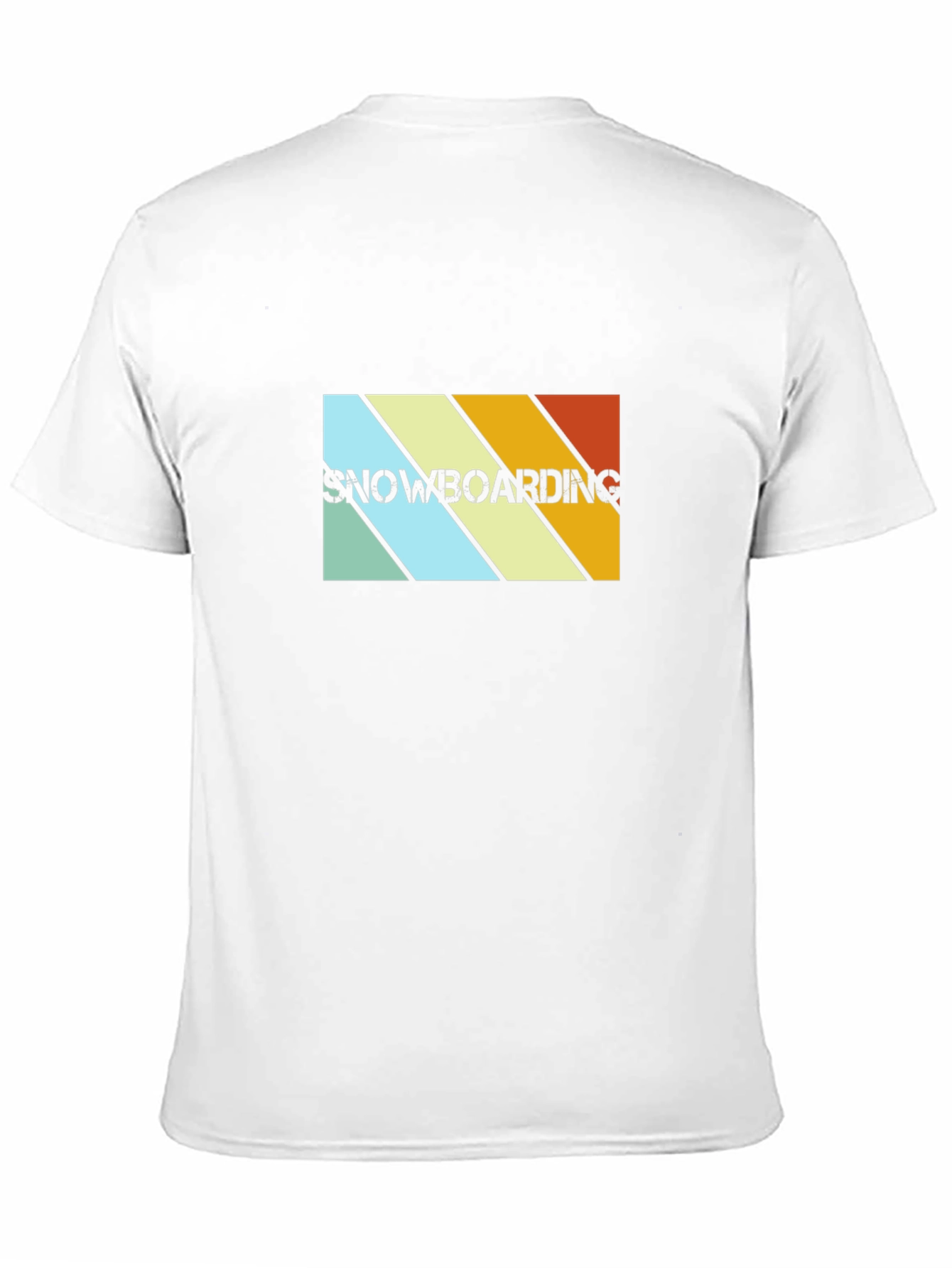 Retro Snowboarding T-Shirt - Black Graphic Tee