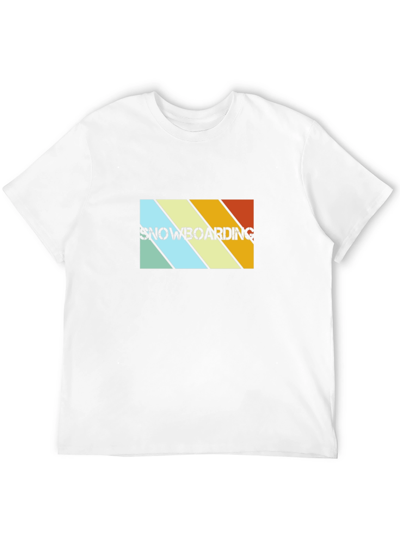 Retro Snowboarding T-Shirt - Black Graphic Tee