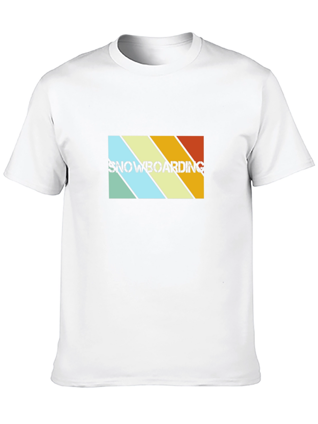 Retro Snowboarding T-Shirt - Black Graphic Tee