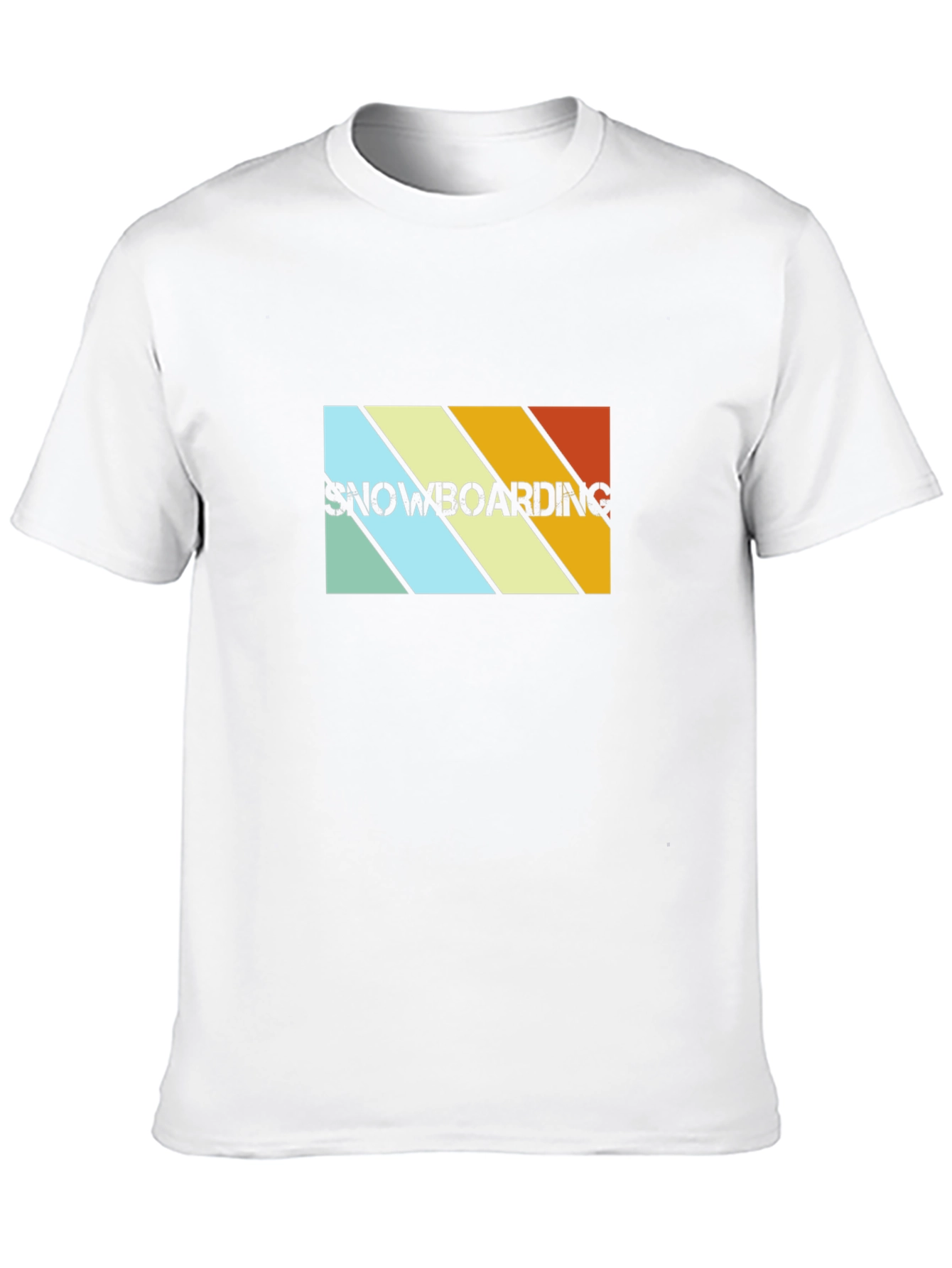 Retro Snowboarding T-Shirt - Black Graphic Tee