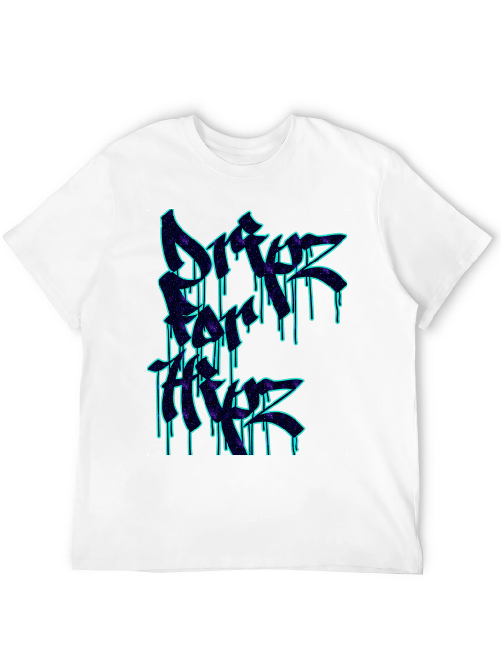 Drift Forever Tee - Neon Graffiti Style