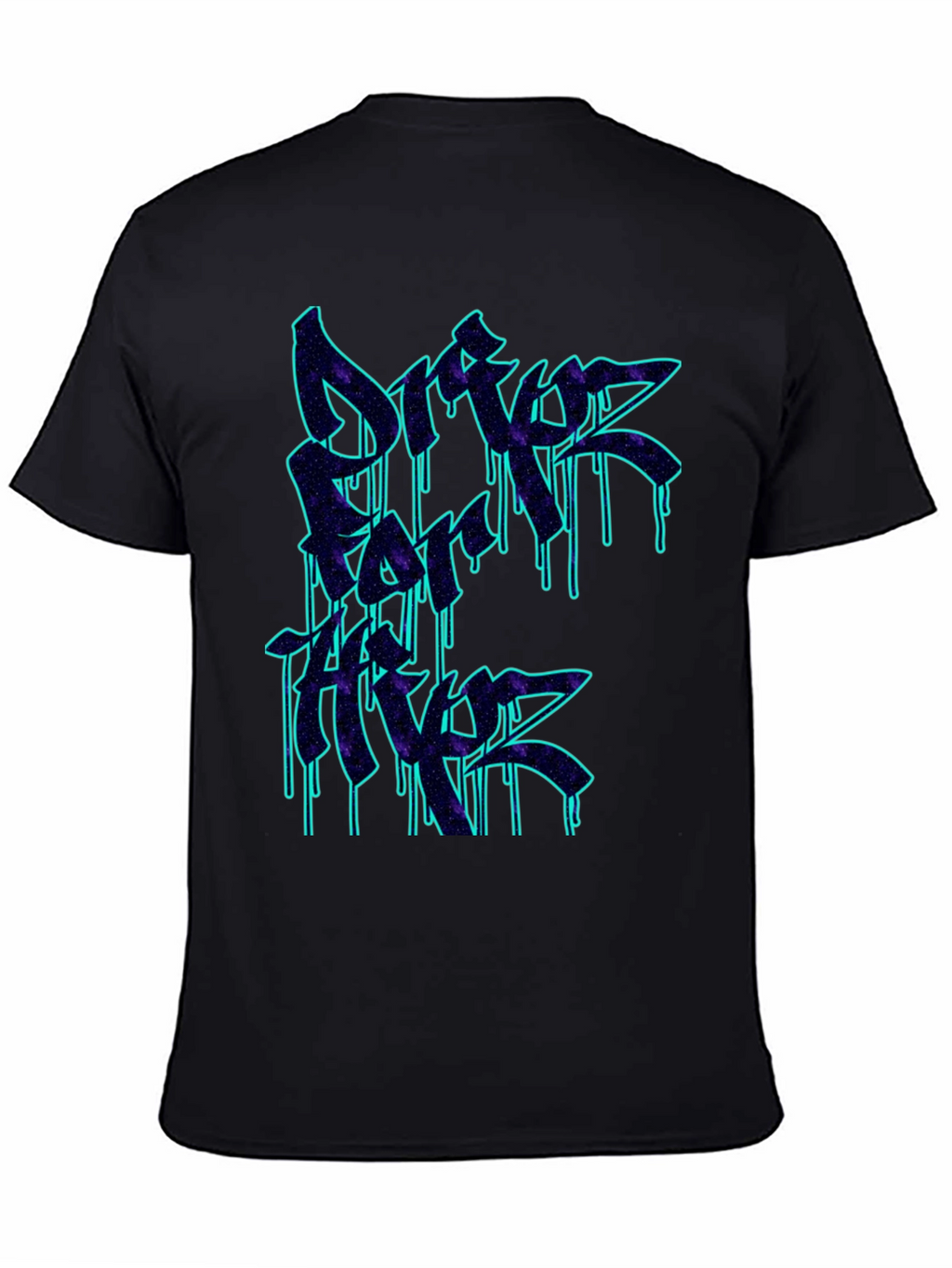 Drift Forever Tee - Neon Graffiti Style