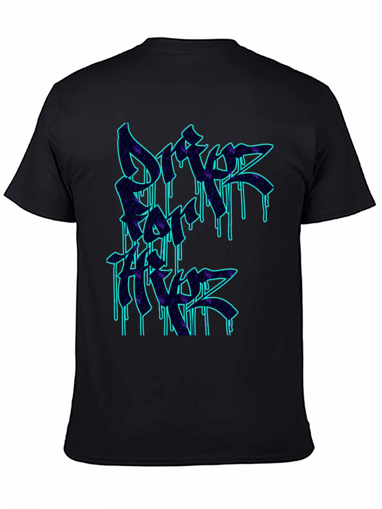 Drift Forever Tee - Neon Graffiti Style