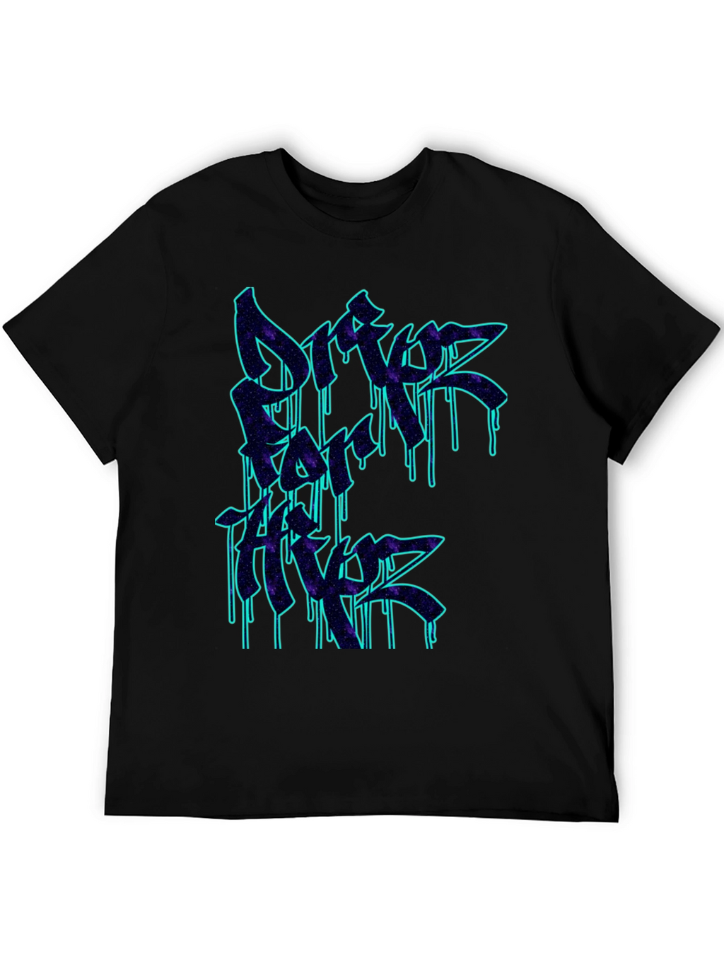 Drift Forever Tee - Neon Graffiti Style