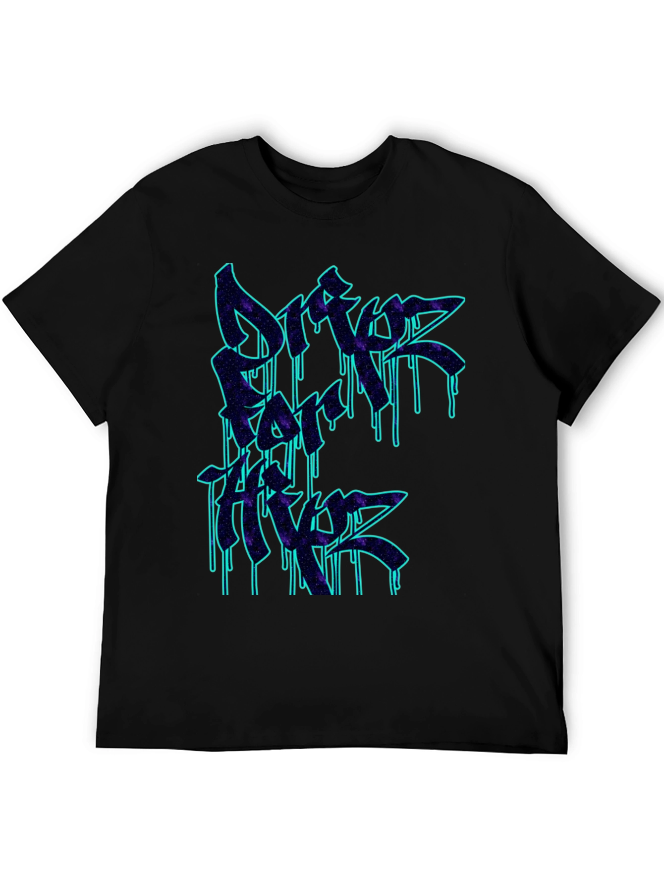 Drift Forever Tee - Neon Graffiti Style