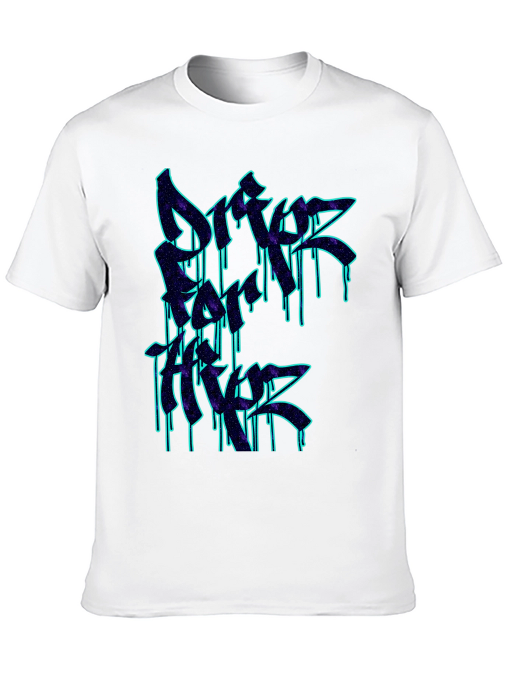 Drift Forever Tee - Neon Graffiti Style