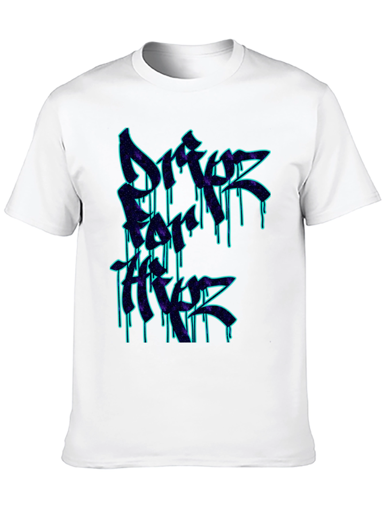 Drift Forever Tee - Neon Graffiti Style