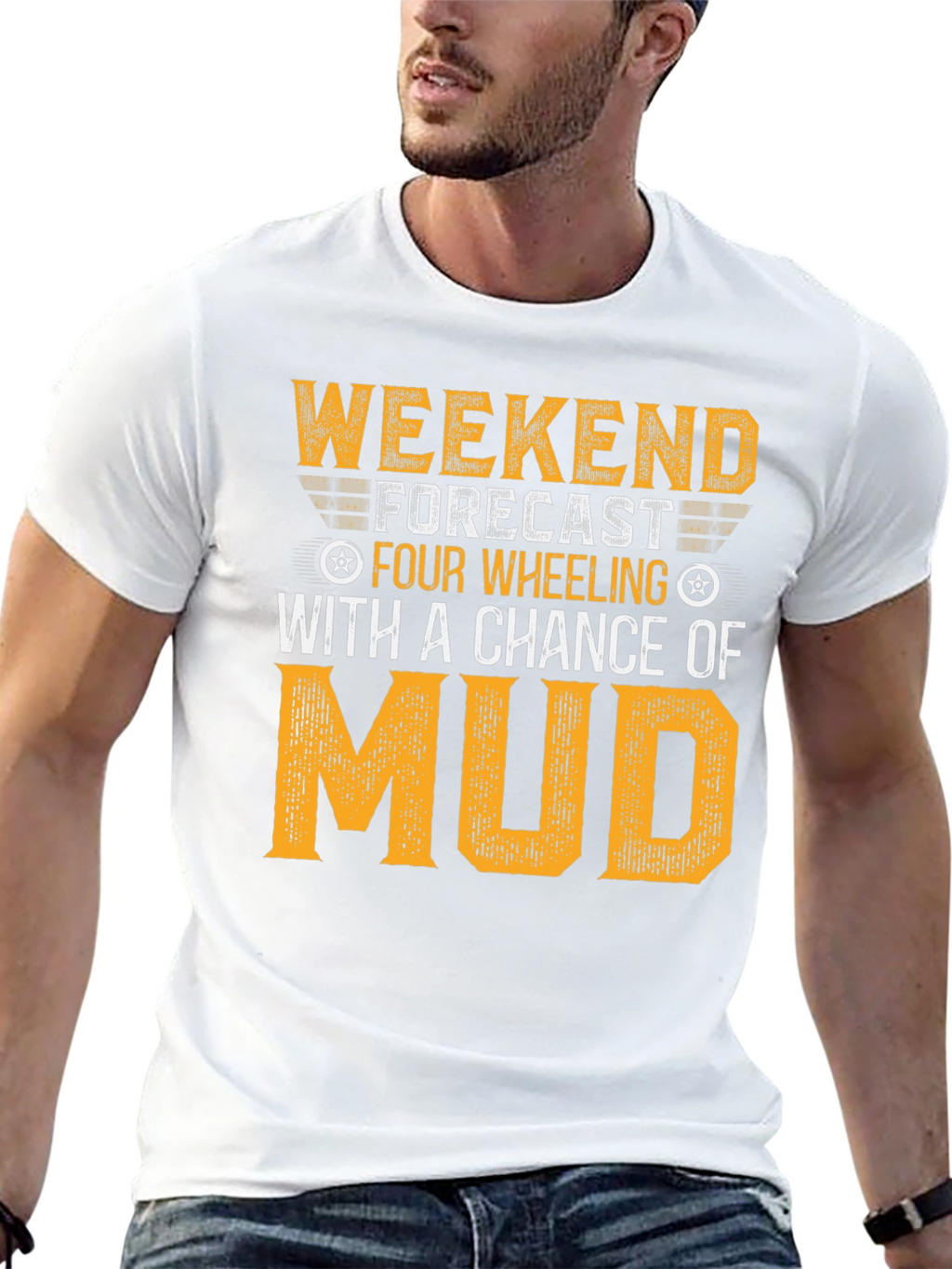 Weekend Forecast Four Wheeling T-Shirt