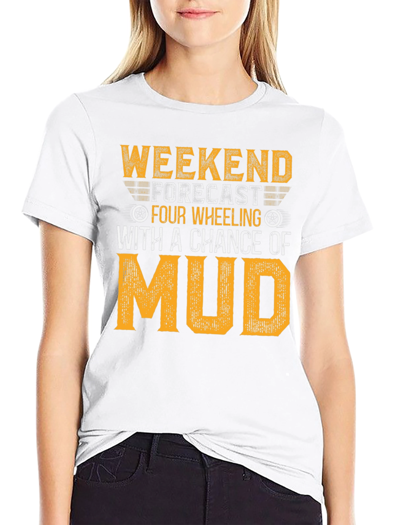 Weekend Forecast Four Wheeling T-Shirt