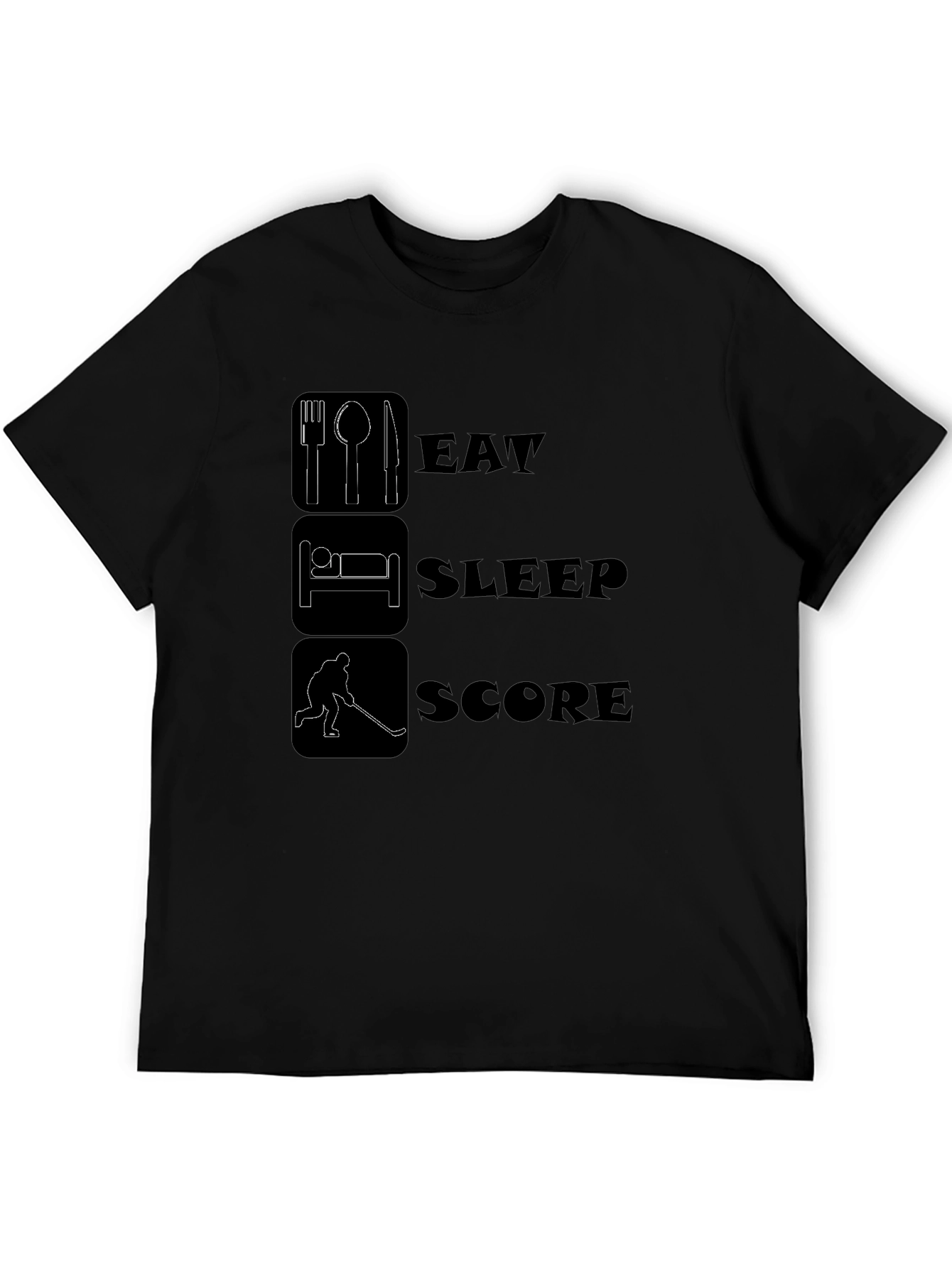 Eat Sleep Score Hockey T-Shirt