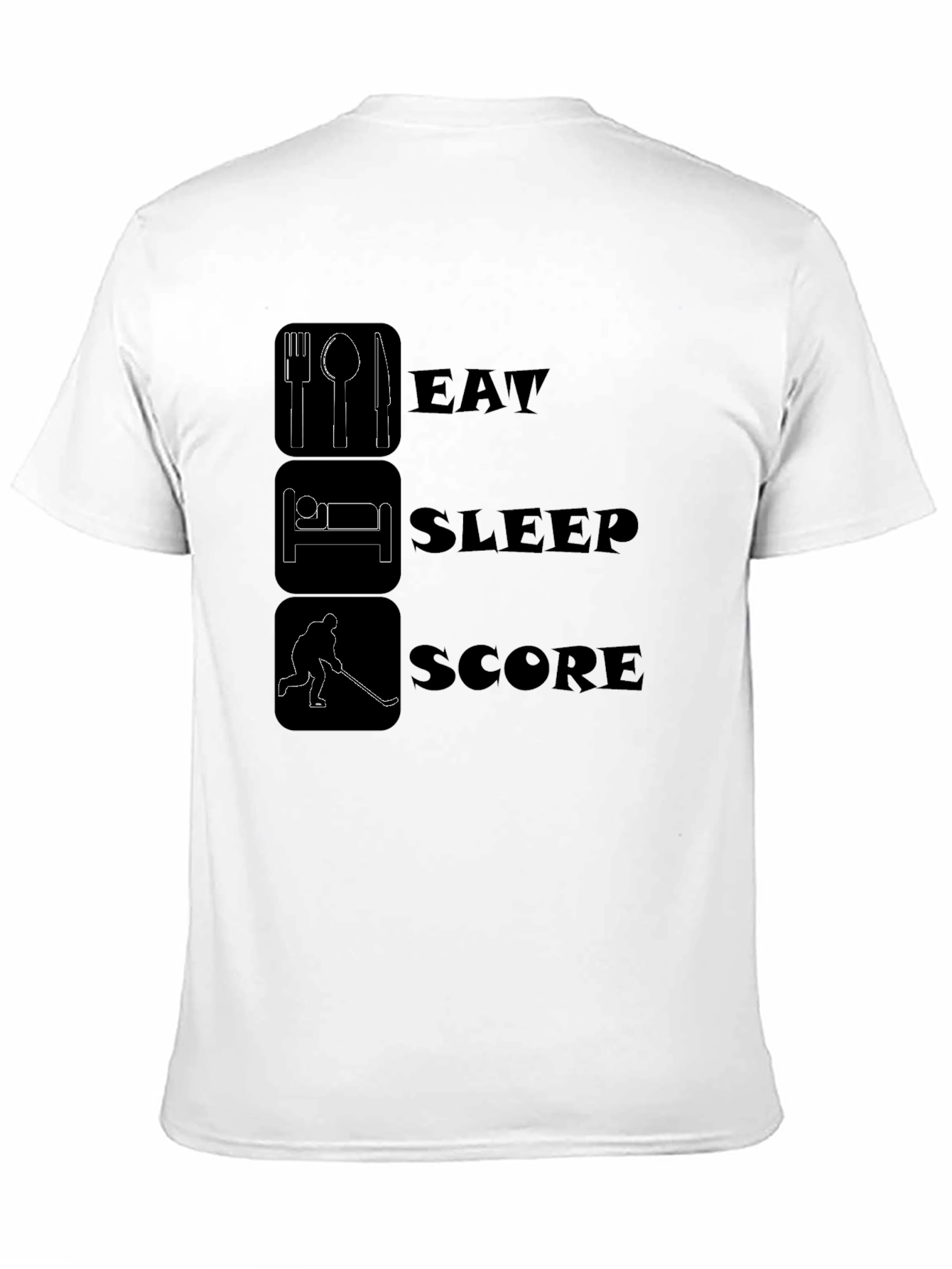 Eat Sleep Score Hockey T-Shirt
