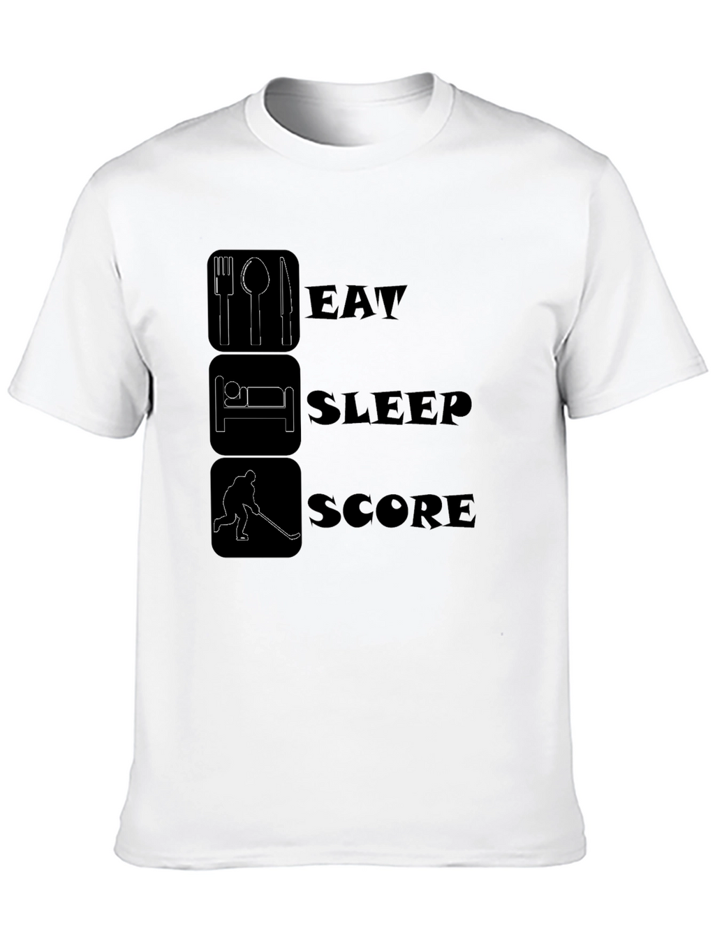Eat Sleep Score Hockey T-Shirt