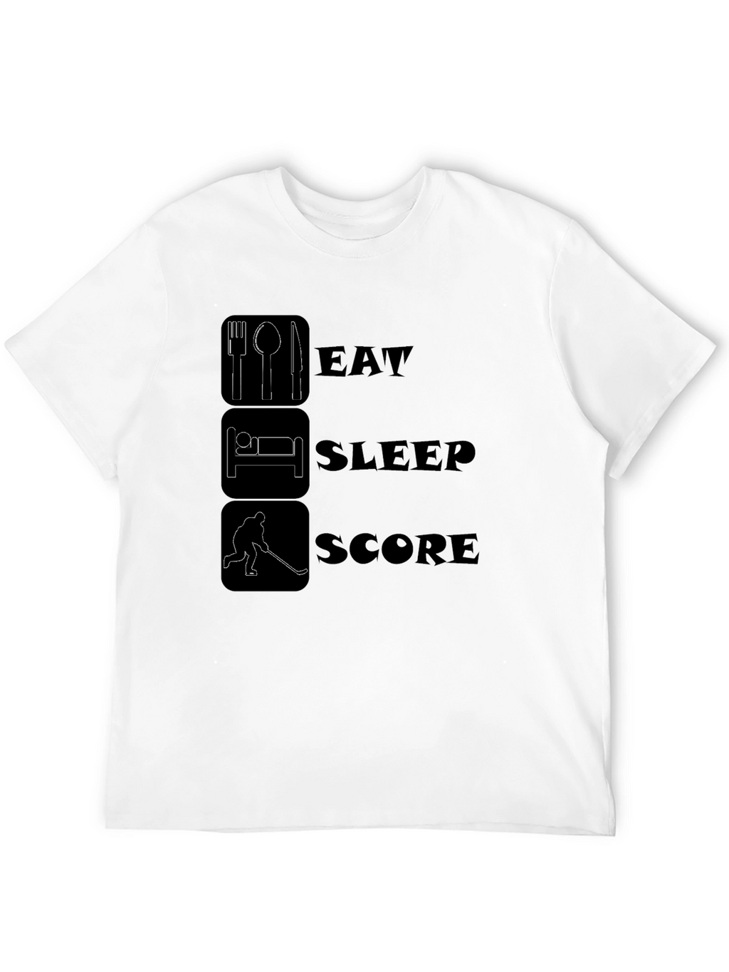 Eat Sleep Score Hockey T-Shirt