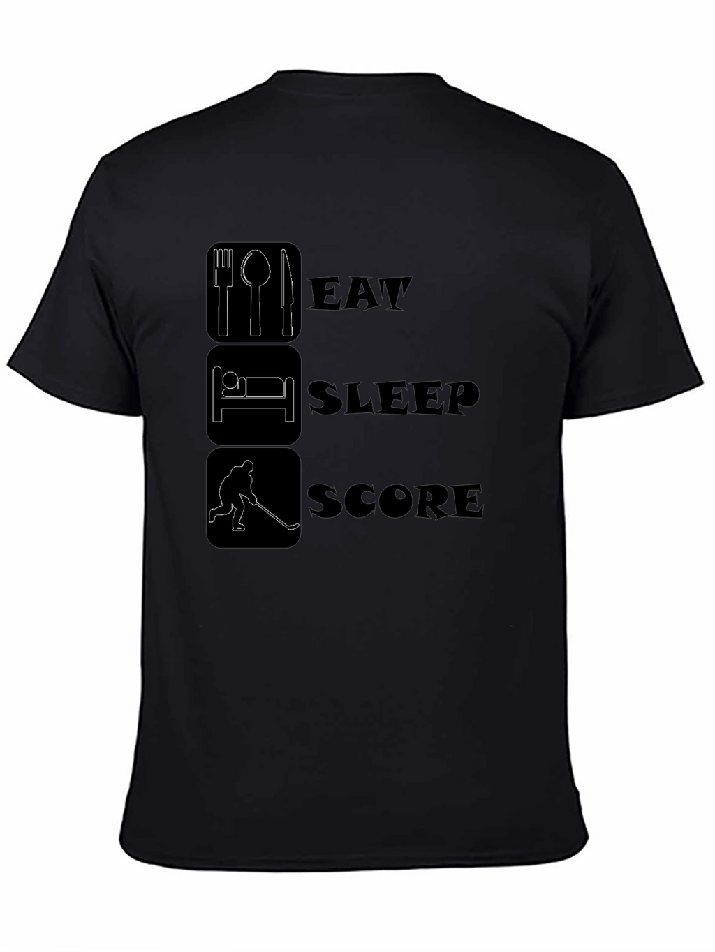 Eat Sleep Score Hockey T-Shirt