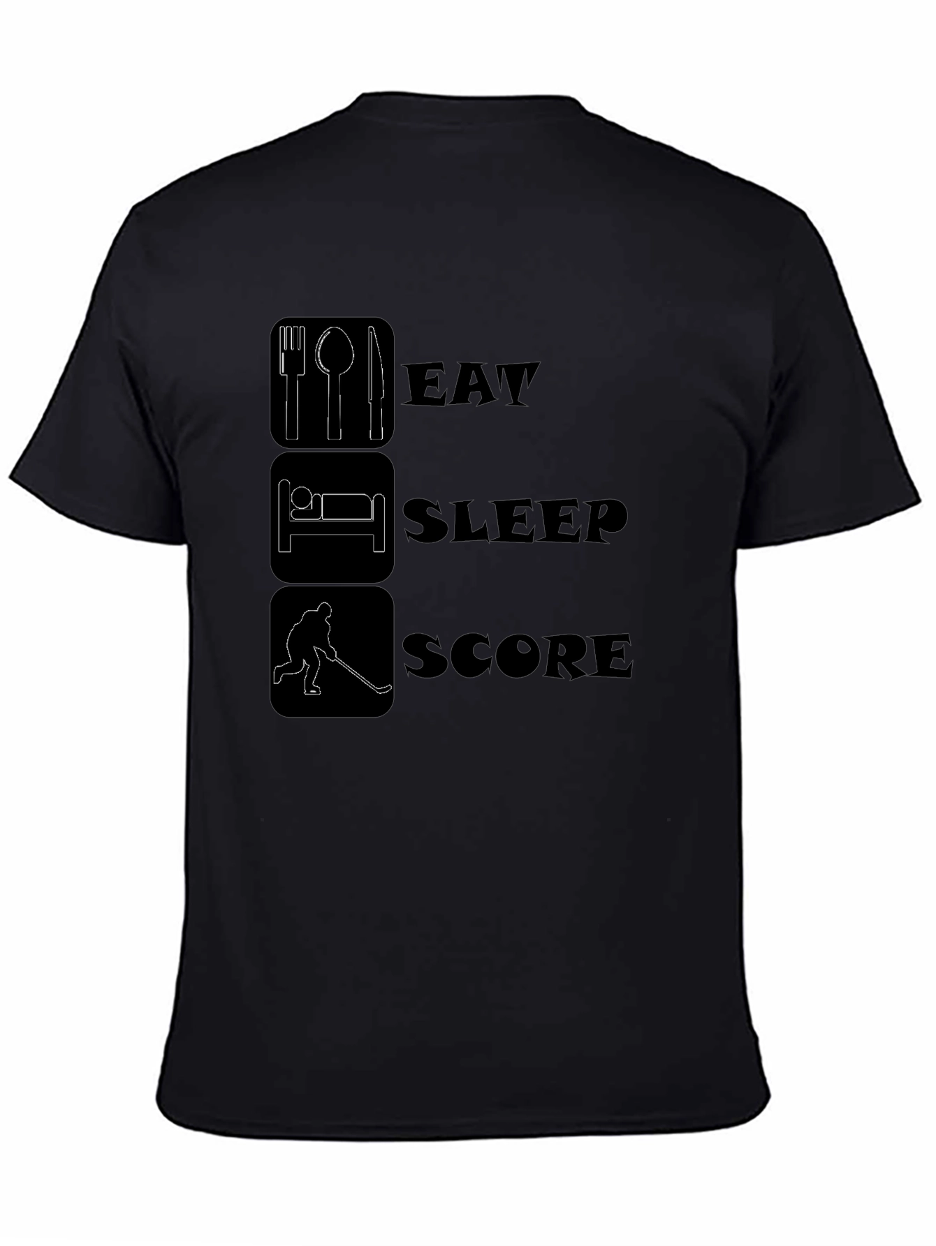 Eat Sleep Score Hockey T-Shirt