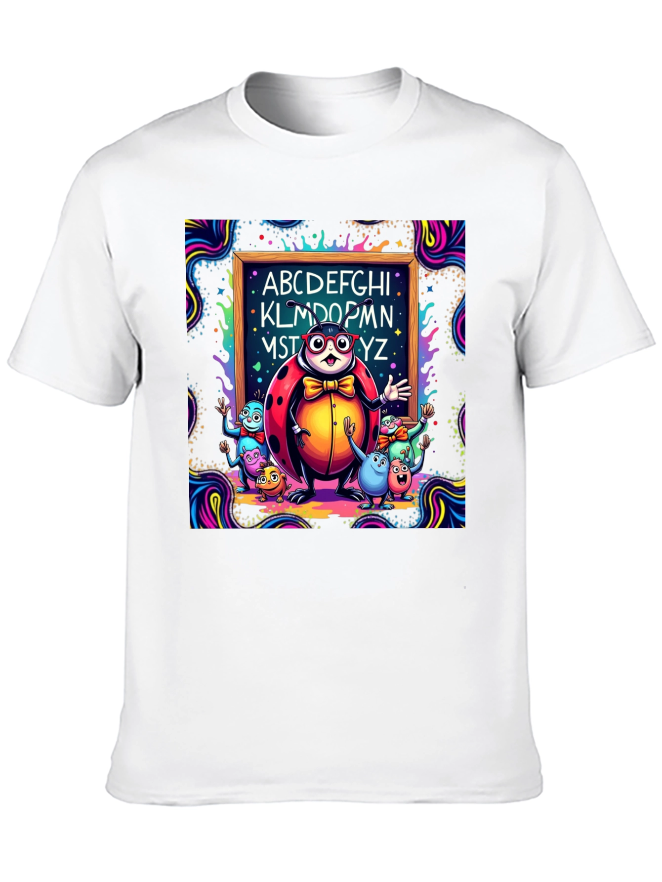 Alphabet Teacher Graphic Tee