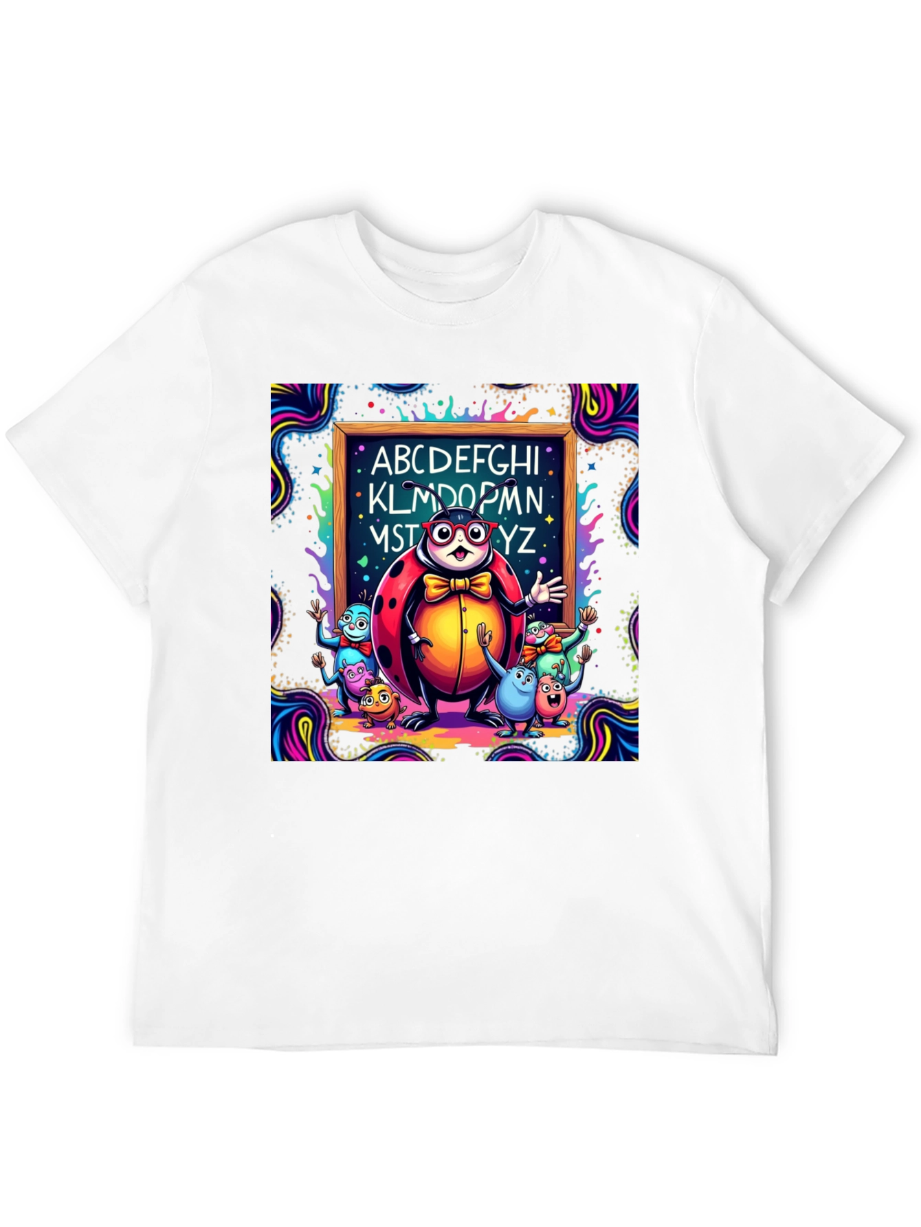 Alphabet Teacher Graphic Tee