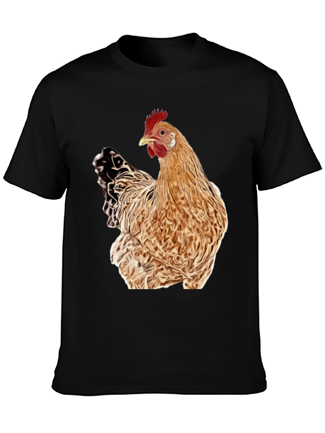 Chicken T-Shirt - Quirky Animal Graphic Tee
