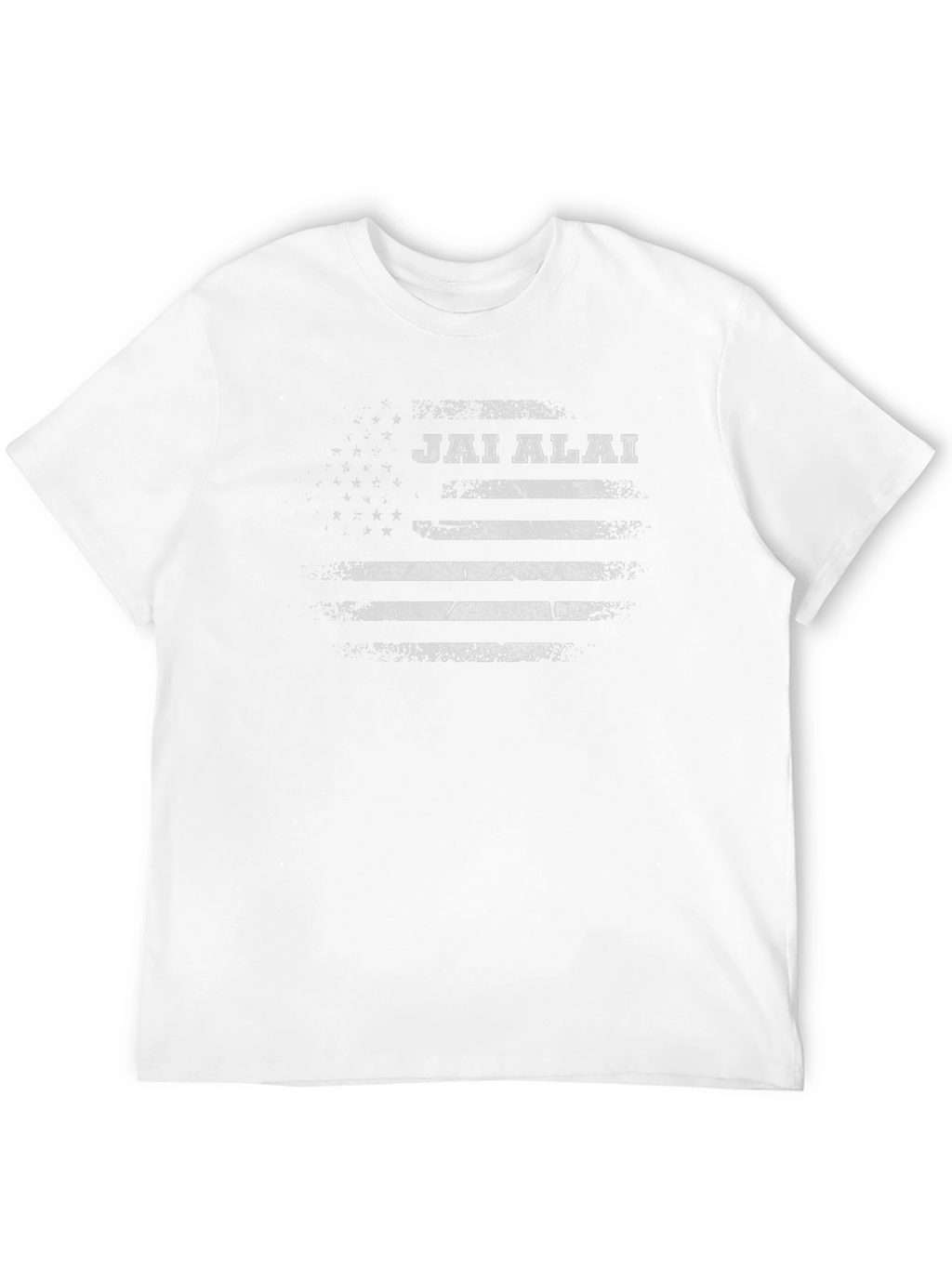 Jai Alai American Flag Graphic T-Shirt