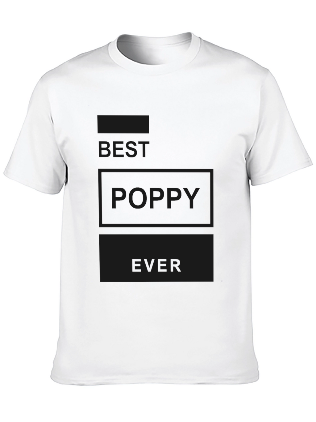 Best Poppy Ever T-Shirt - Black