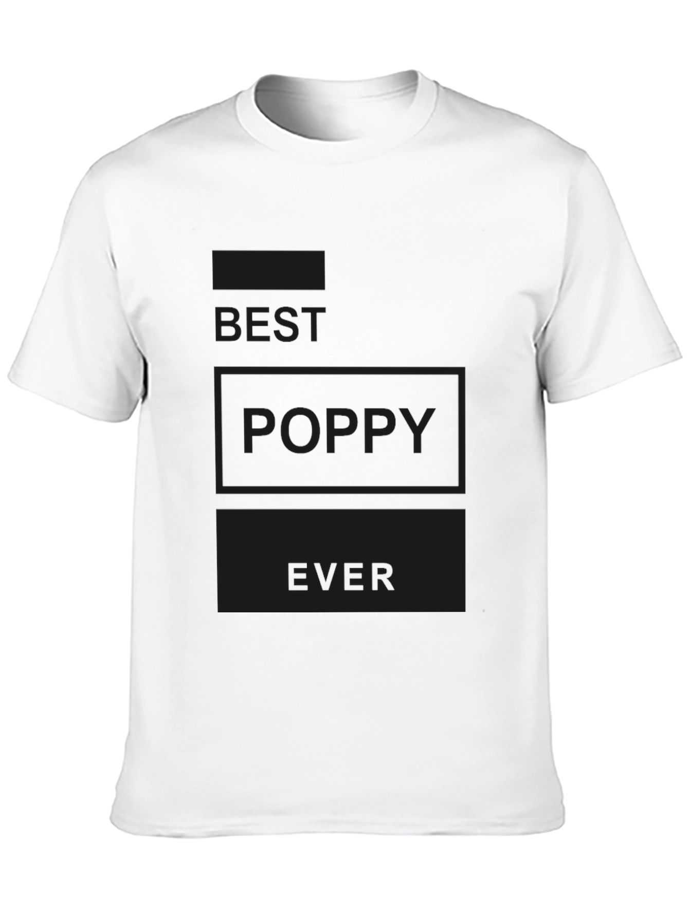Best Poppy Ever T-Shirt - Black