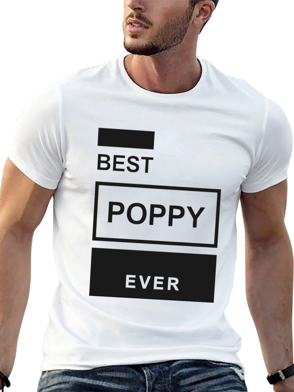 Best Poppy Ever T-Shirt - Black