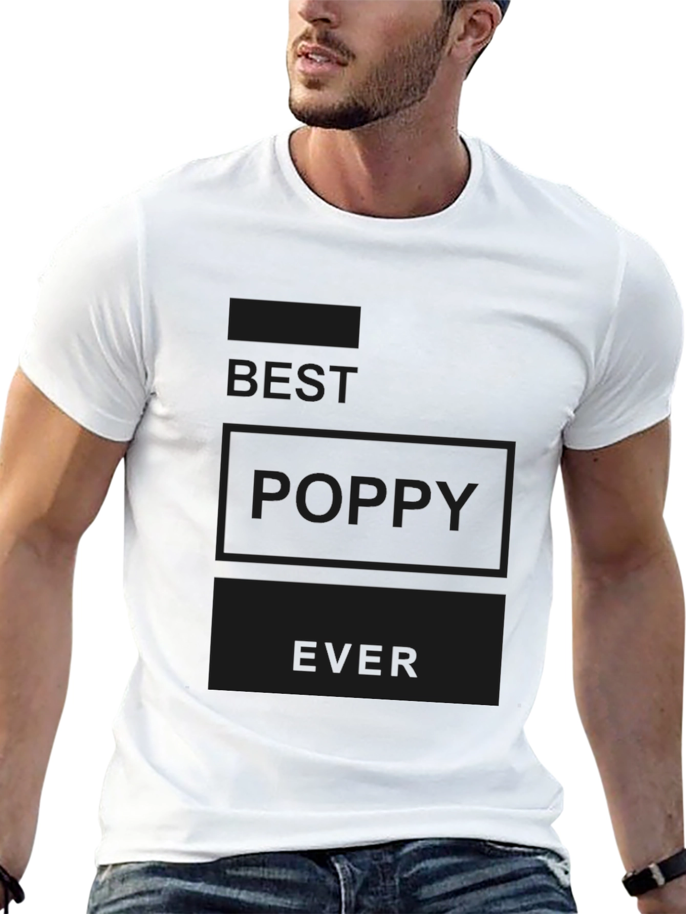 Best Poppy Ever T-Shirt - Black
