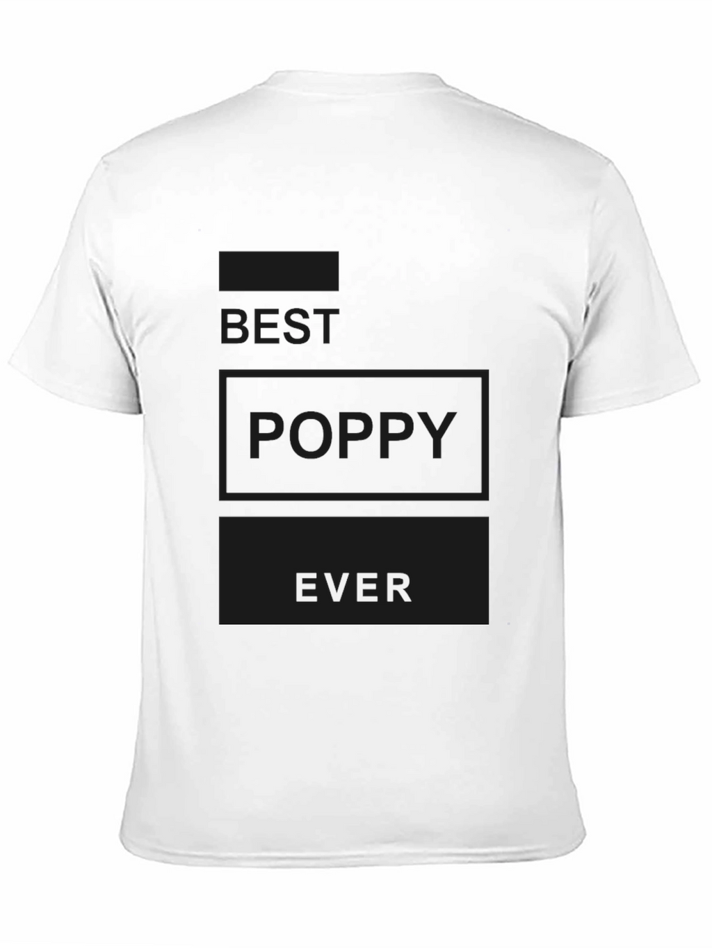 Best Poppy Ever T-Shirt - Black