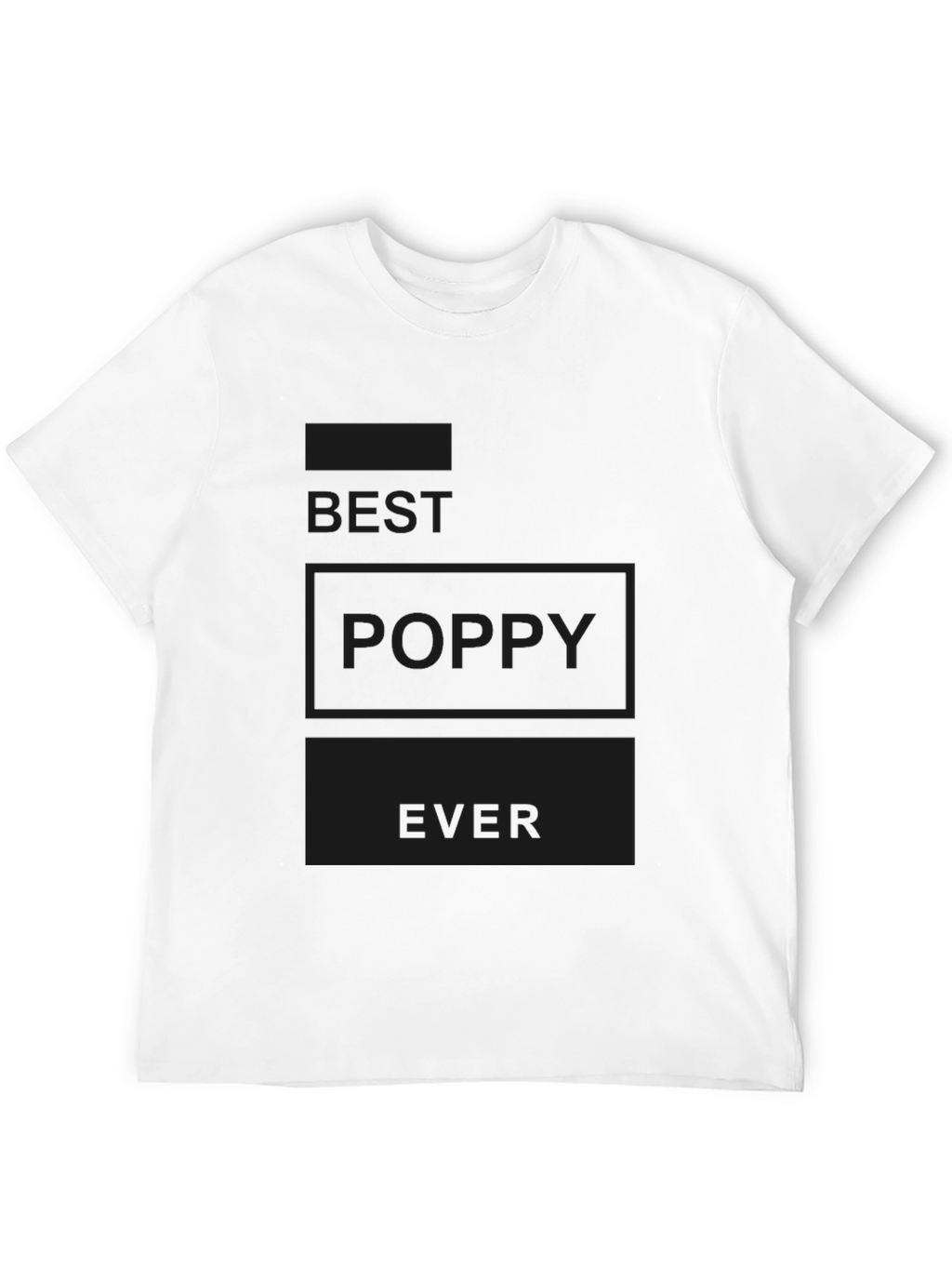 Best Poppy Ever T-Shirt - Black
